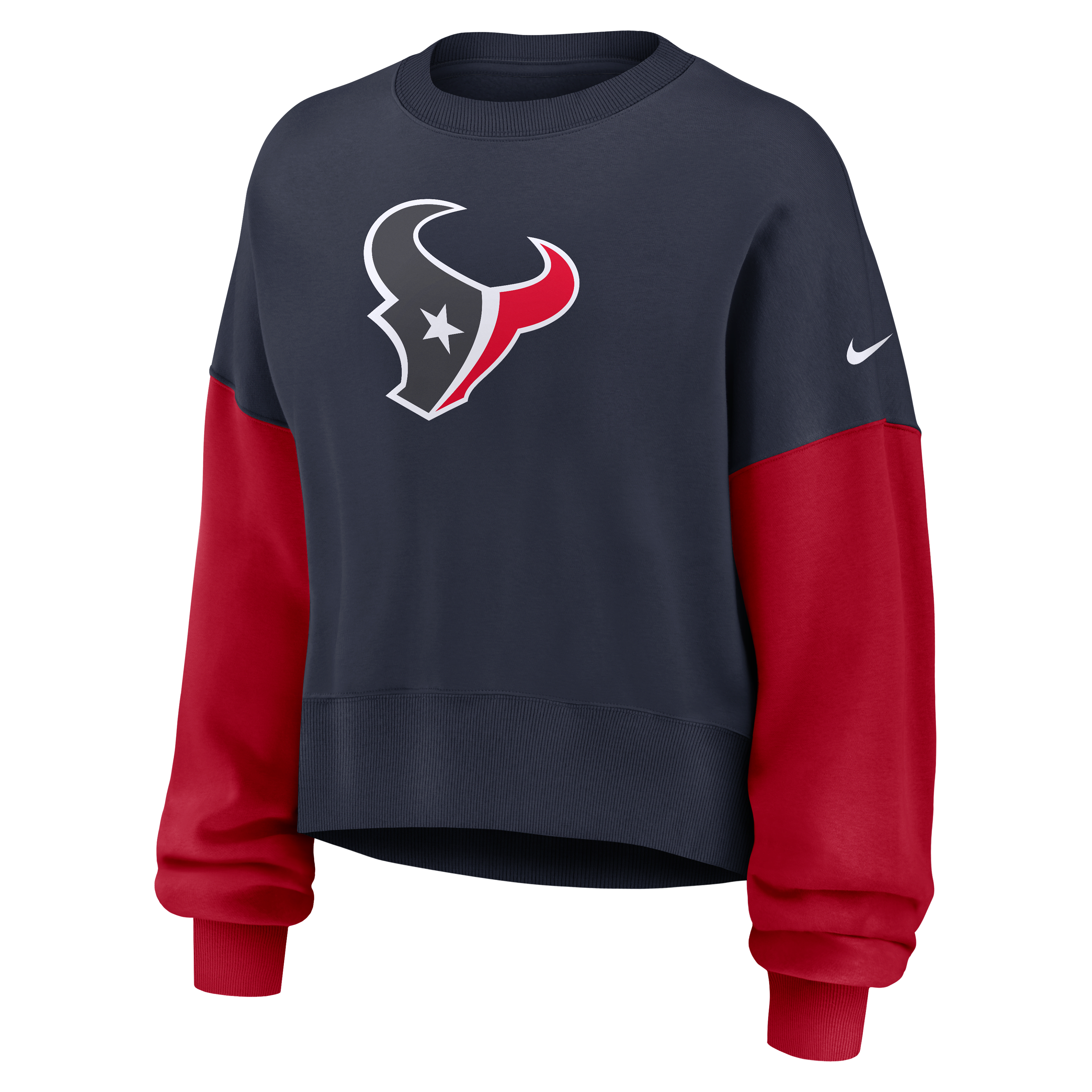 Houston Texans Women's Nike NFL Pullover Crew