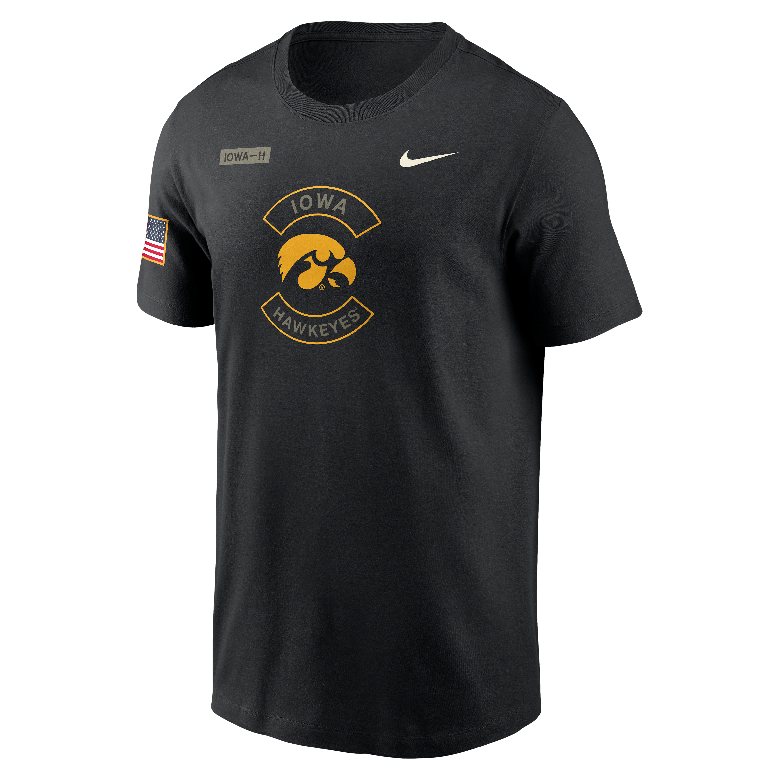 Iowa Military Appreciation Men's Nike Dri-FIT College T-Shirt