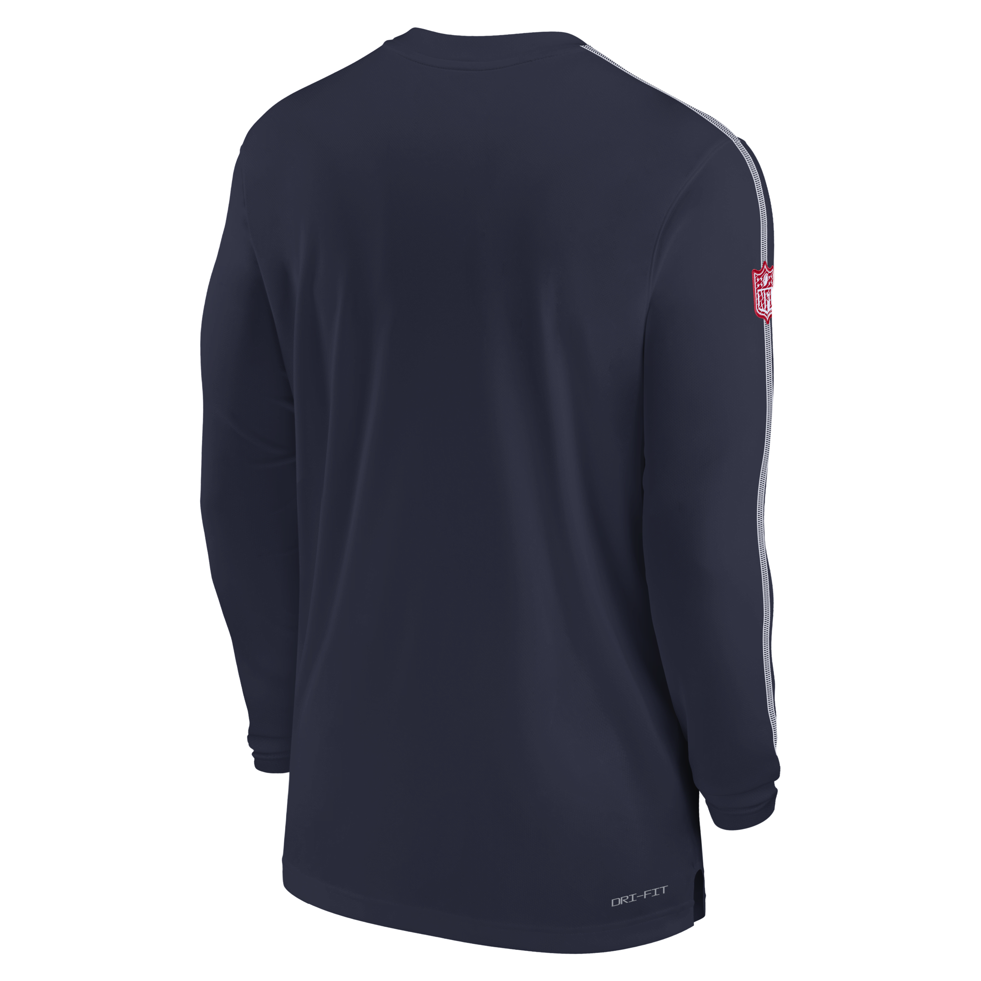 New England Patriots Sideline Coach Men's Nike Dri-FIT NFL Long-Sleeve Top