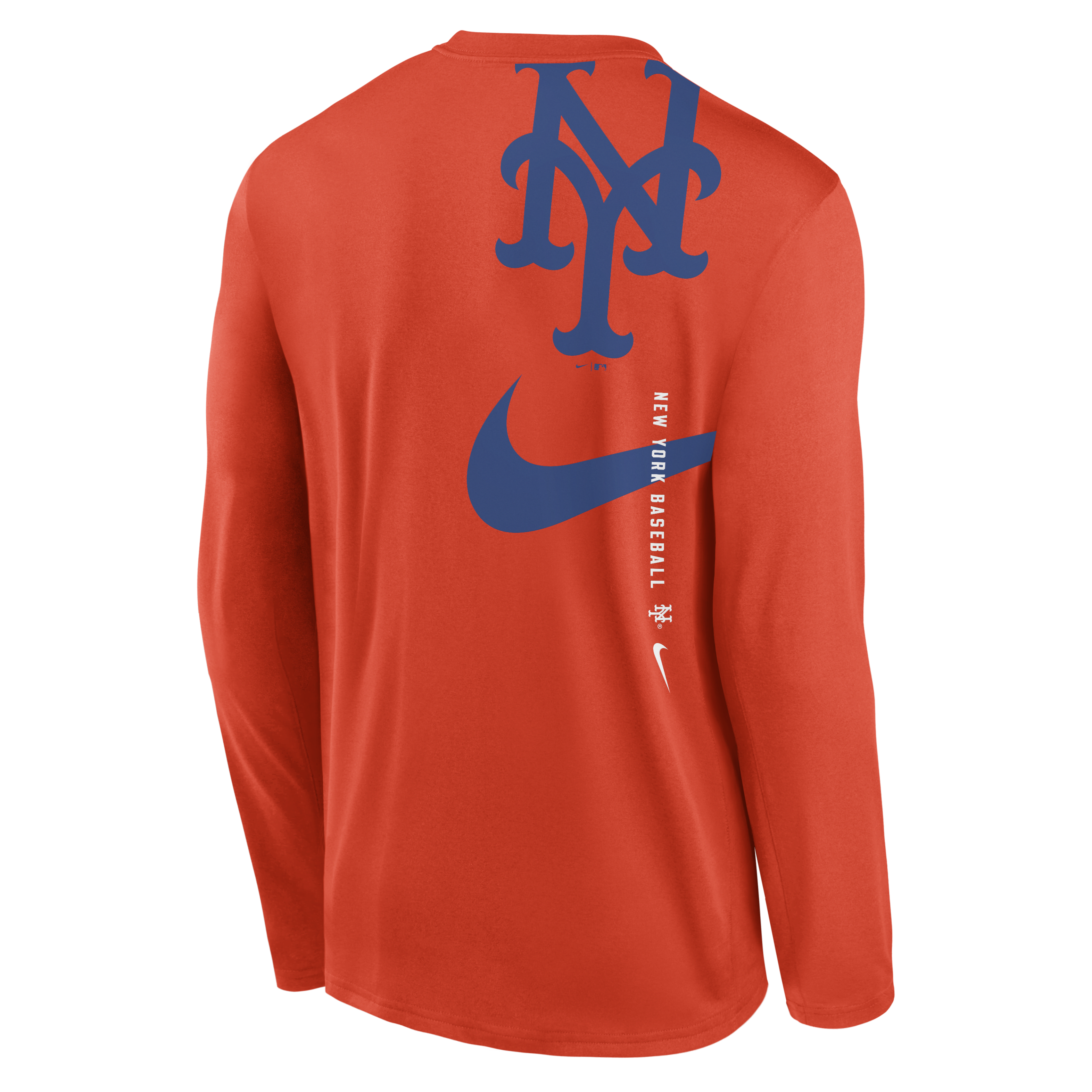 New York Mets Large Swoosh Back Legend Men's Nike Dri-FIT MLB T-Shirt