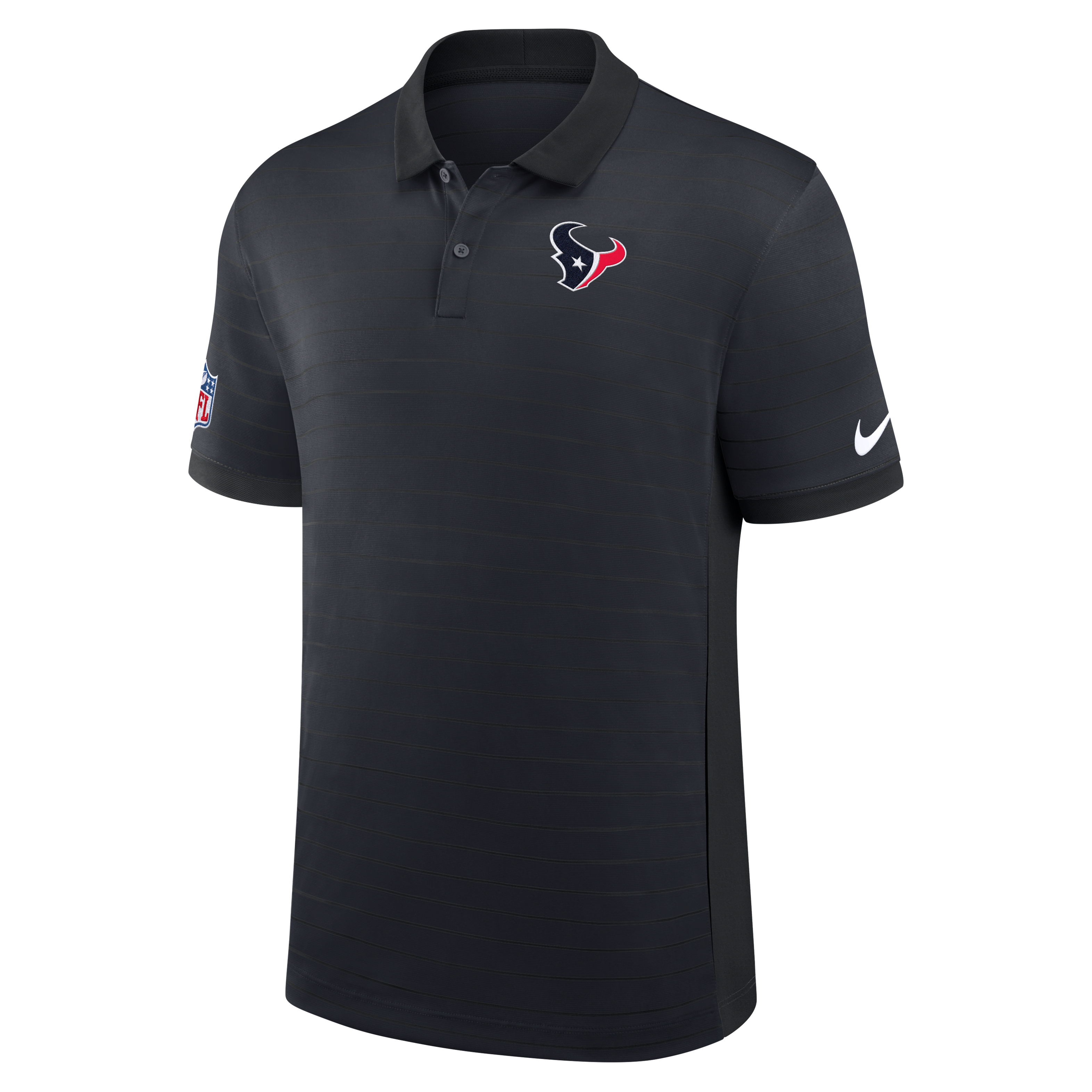 Houston Texans Sideline Victory Stripe Men's Nike Dri-FIT NFL Polo