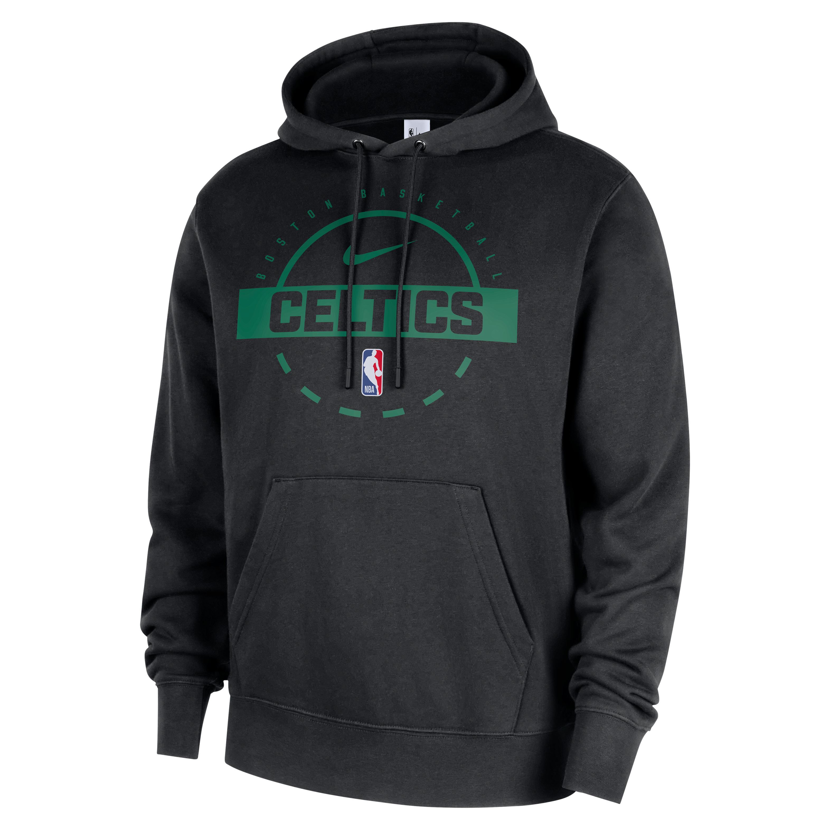 Boston Celtics Club Men's Nike NBA Practice Pullover Hoodie