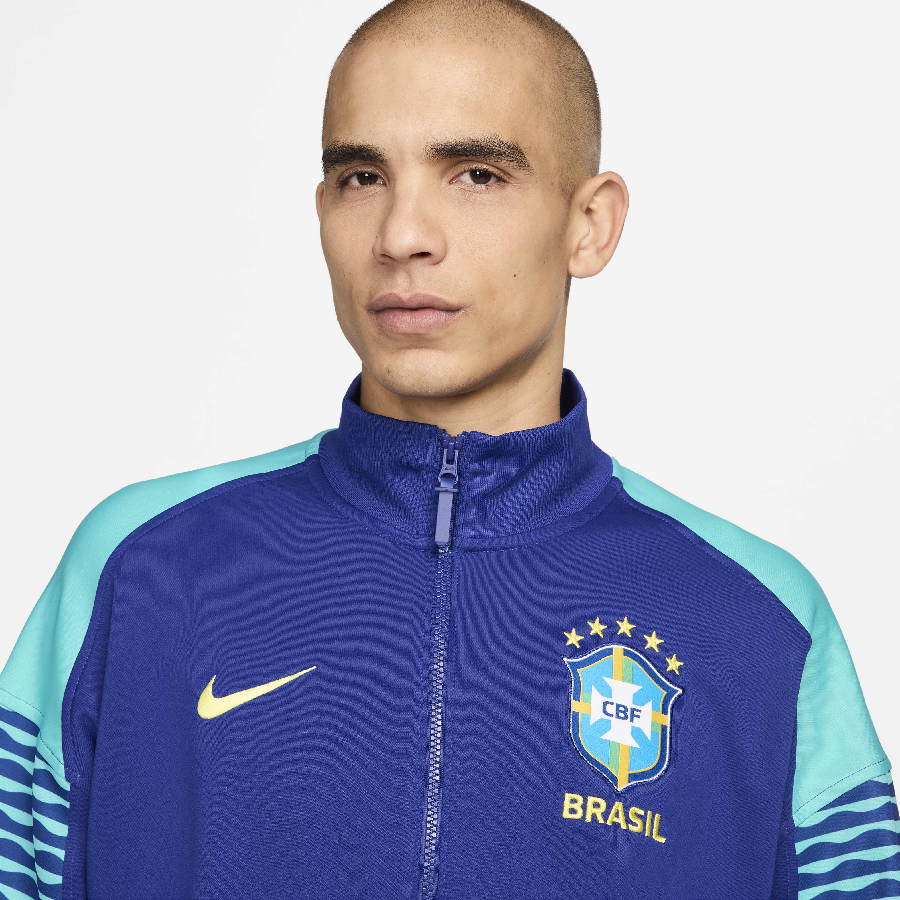 Brazil Strike Men's Nike Dri-FIT Soccer Jacket