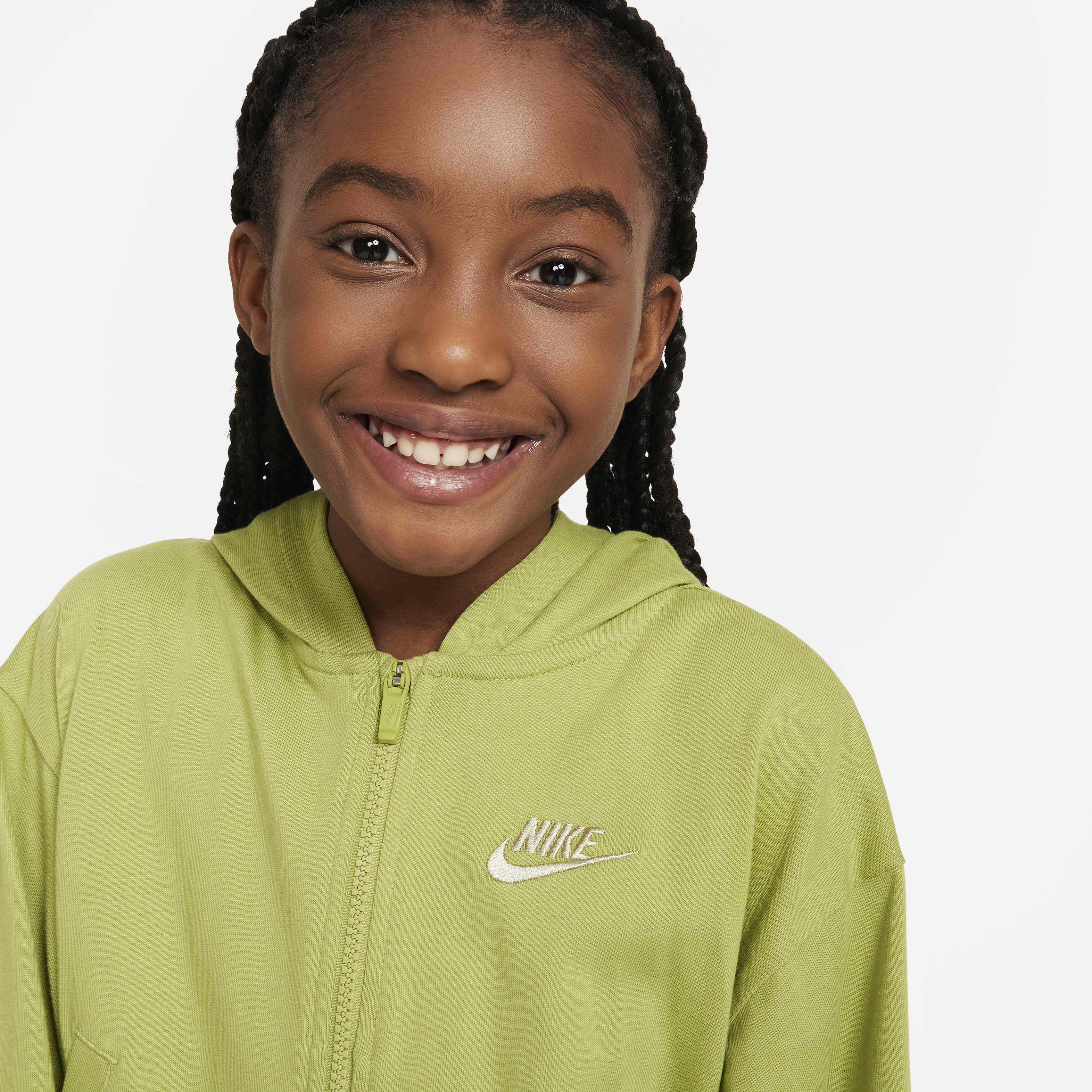 Nike Sportswear Big Kids' (Girls') Full-Zip Hoodie