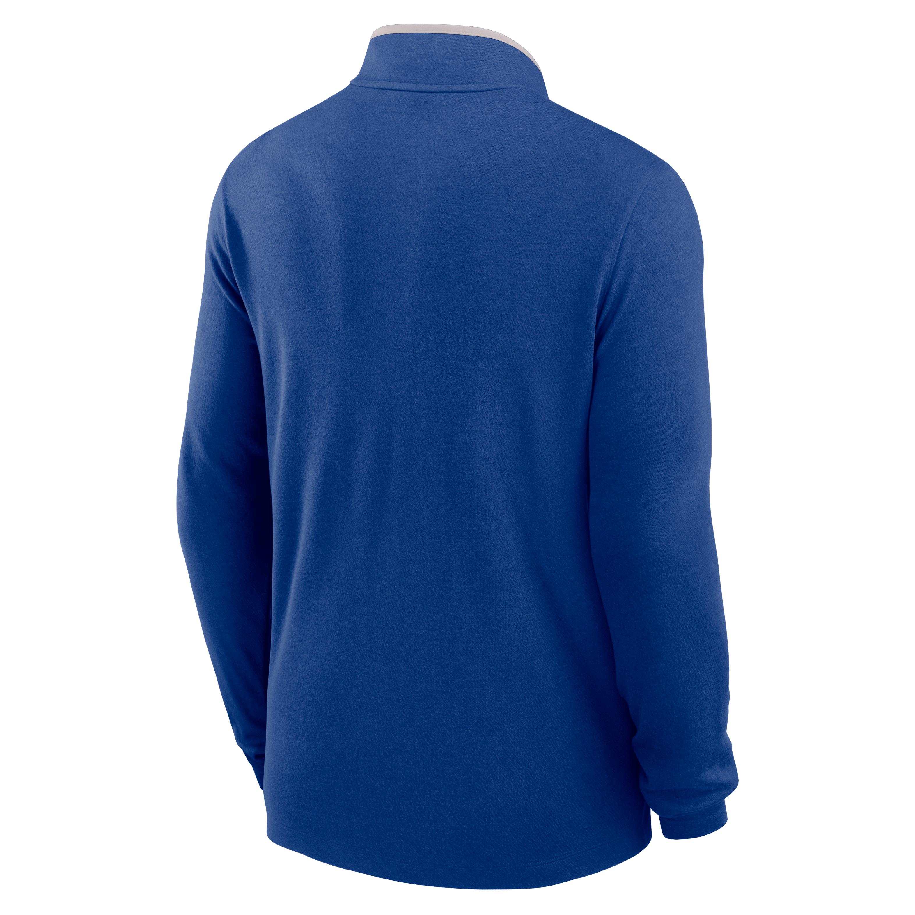 New York Giants Logo Victory Men's Nike Dri-FIT NFL 1/2-Zip Long-Sleeve Top