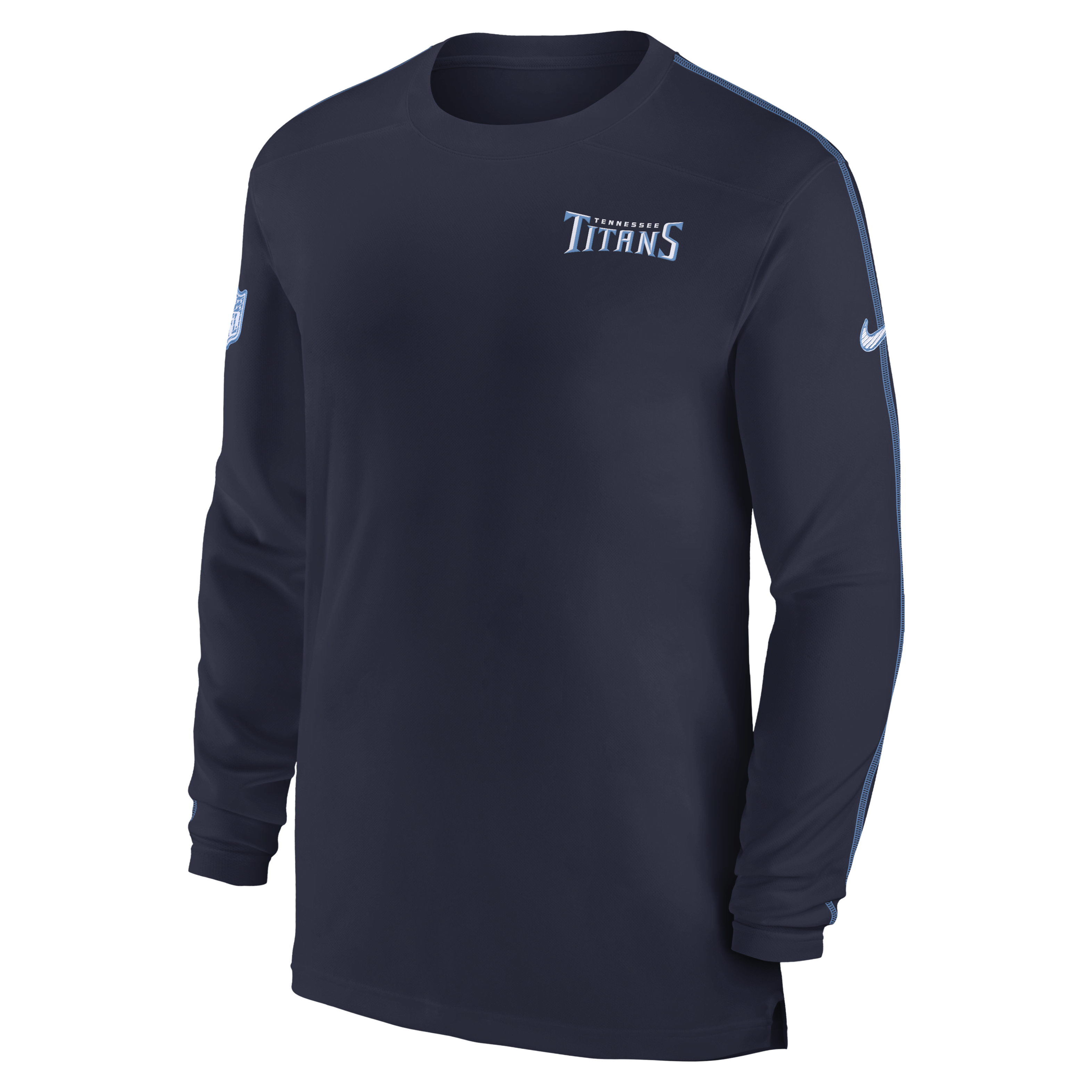 Tennessee Titans Sideline Coach Men's Nike Dri-FIT NFL Long-Sleeve Top