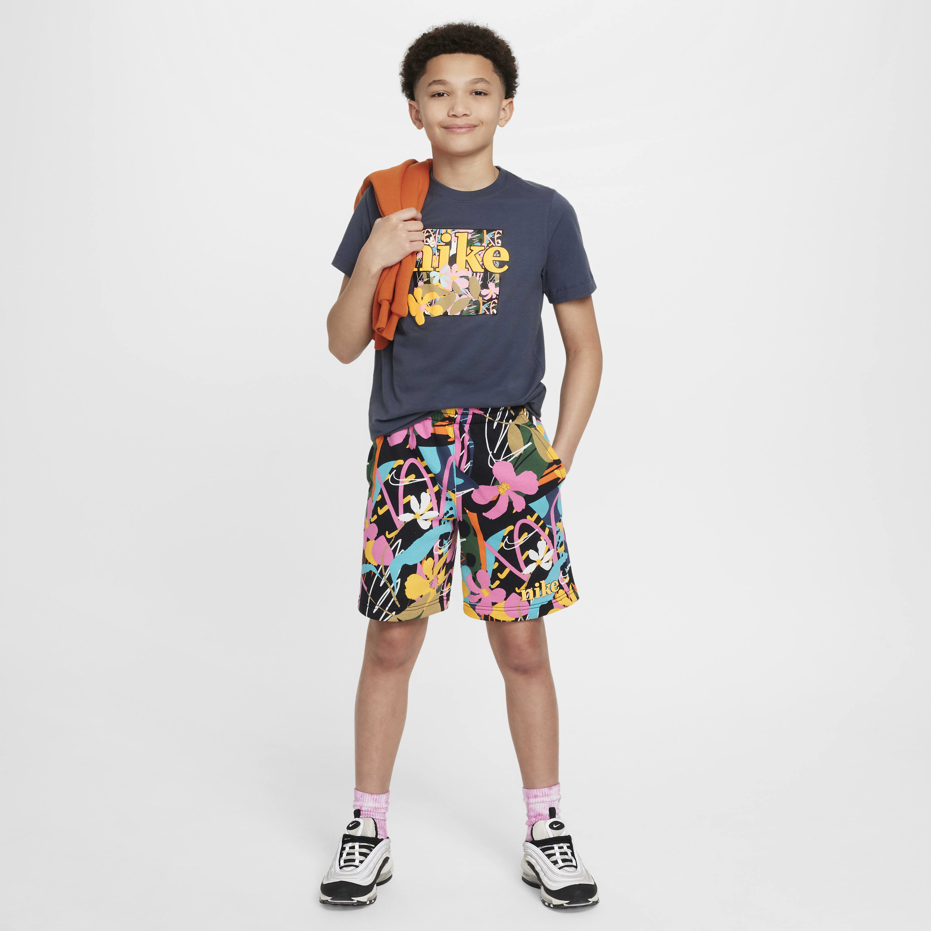 Nike Sportswear Club Fleece Big Kids' Shorts