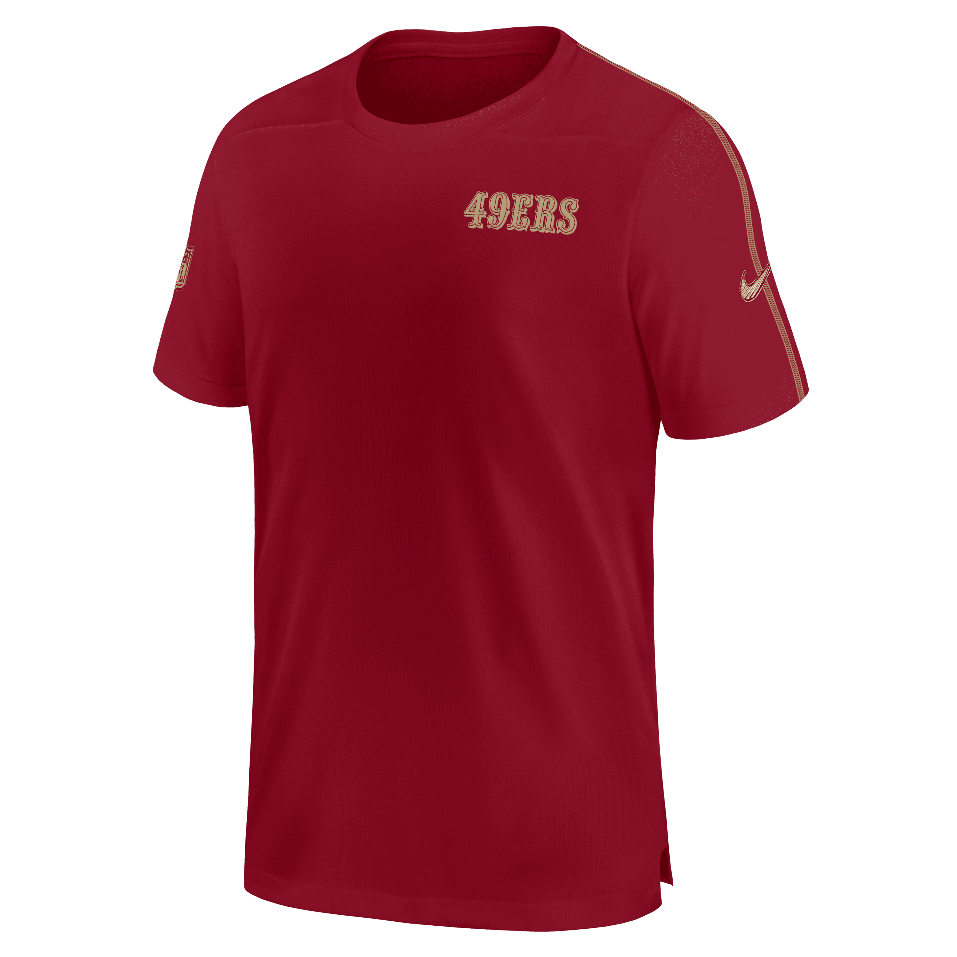 San Francisco 49ers Sideline Coach Men's Nike Dri-FIT NFL Top