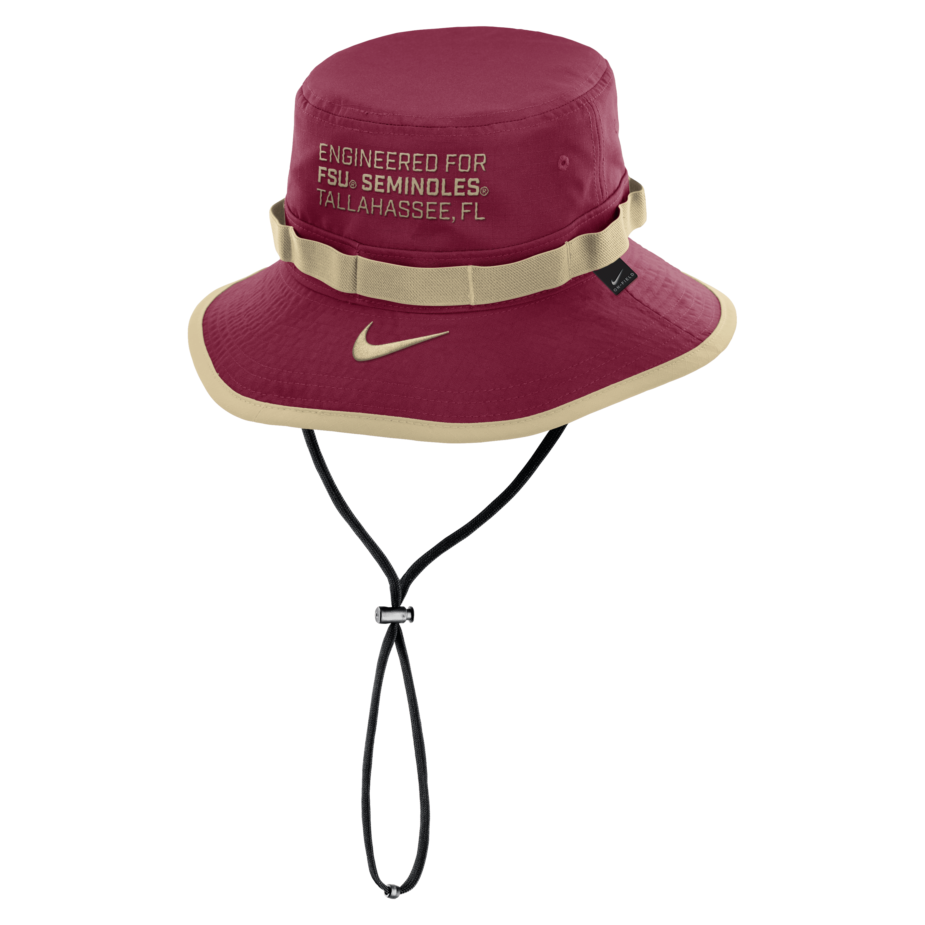 Florida State Sideline Apex Gameday Boonie Men's Nike Dri-FIT College Bucket Hat