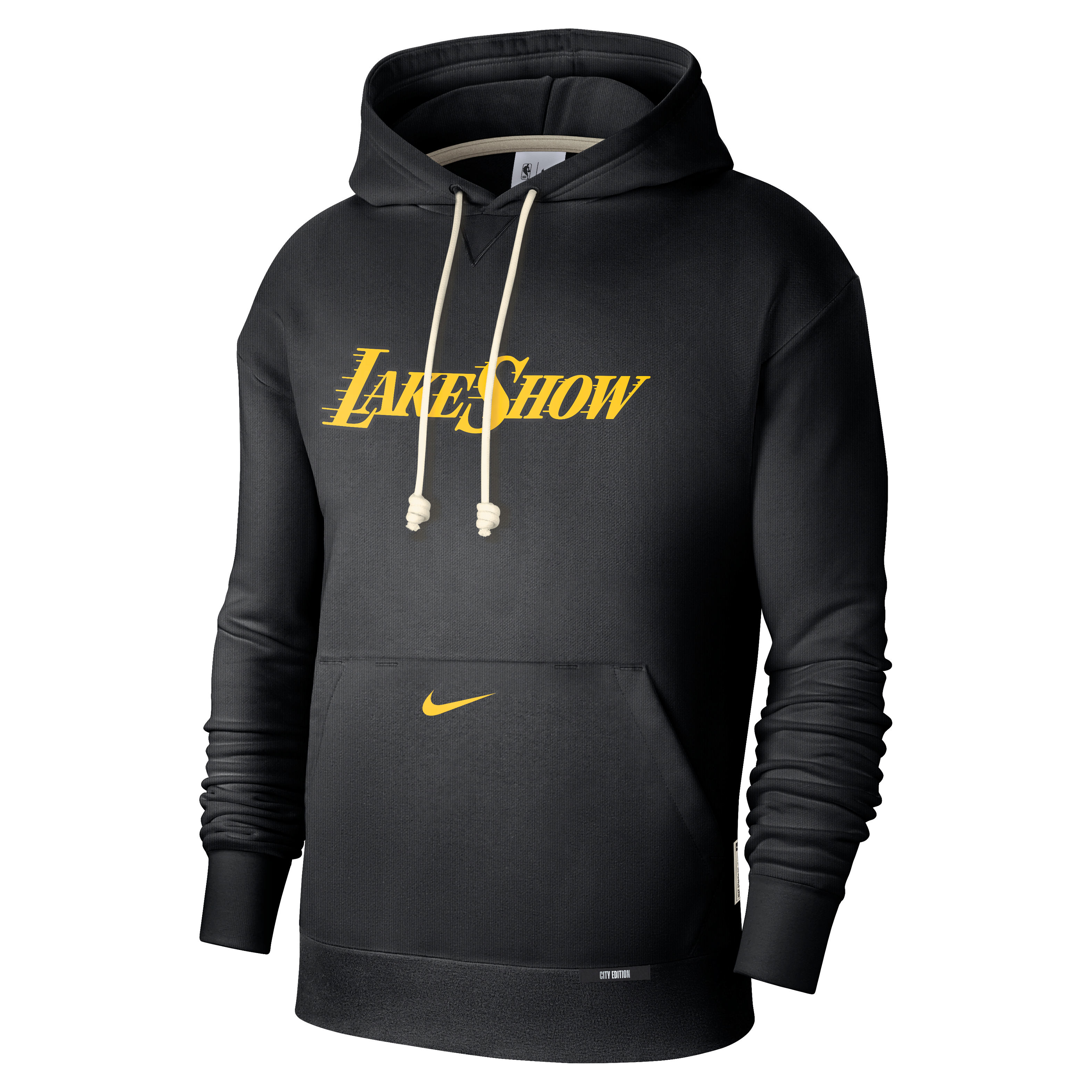 Los Angeles Lakers Standard Issue City Edition Men's Nike Dri-FIT NBA Courtside Hoodie