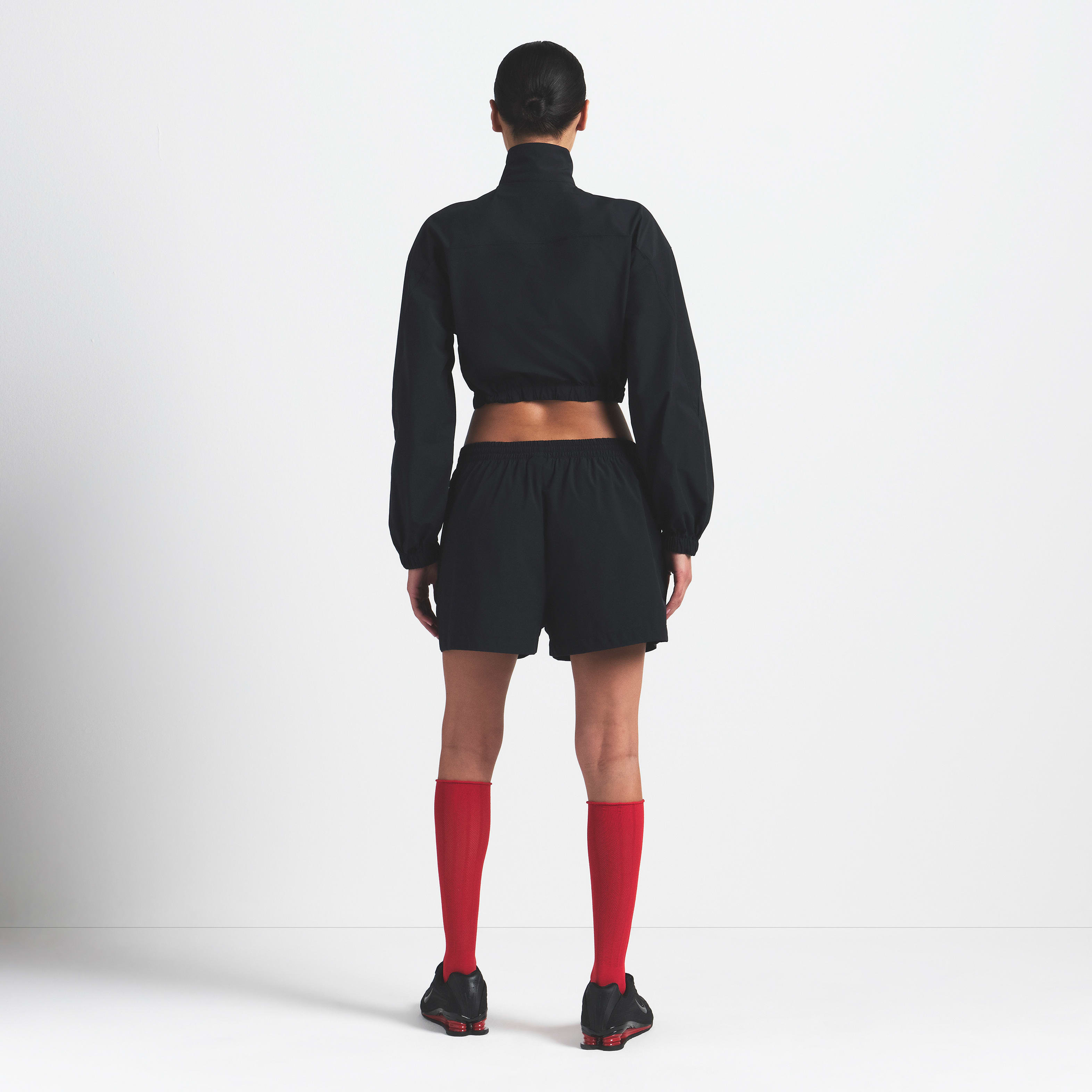 NikeSKIMS Woven Nylon Women's Crop Jacket