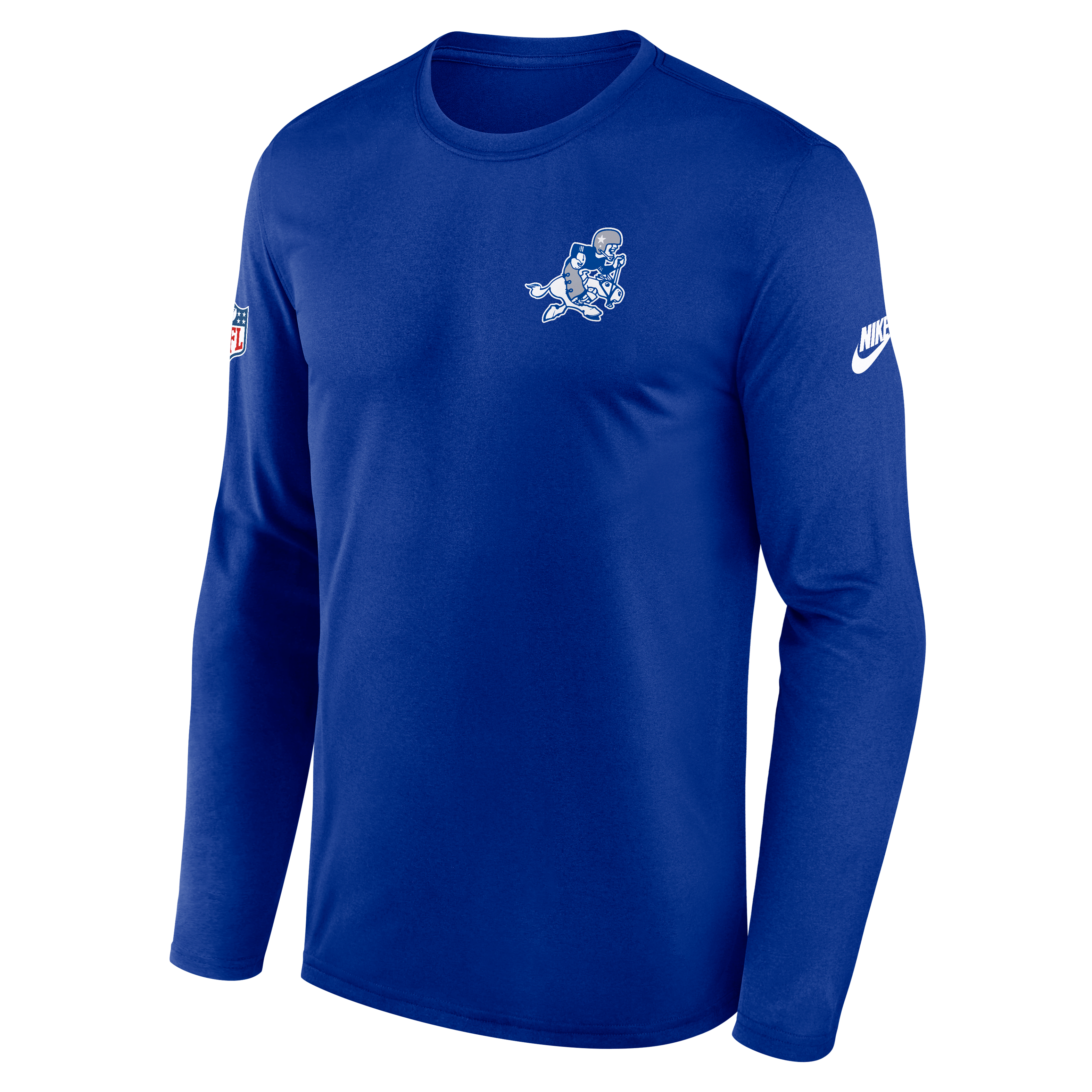 Dallas Cowboys Alt Legend Small Logo Men's Nike Dri-FIT NFL Long-Sleeve T-Shirt
