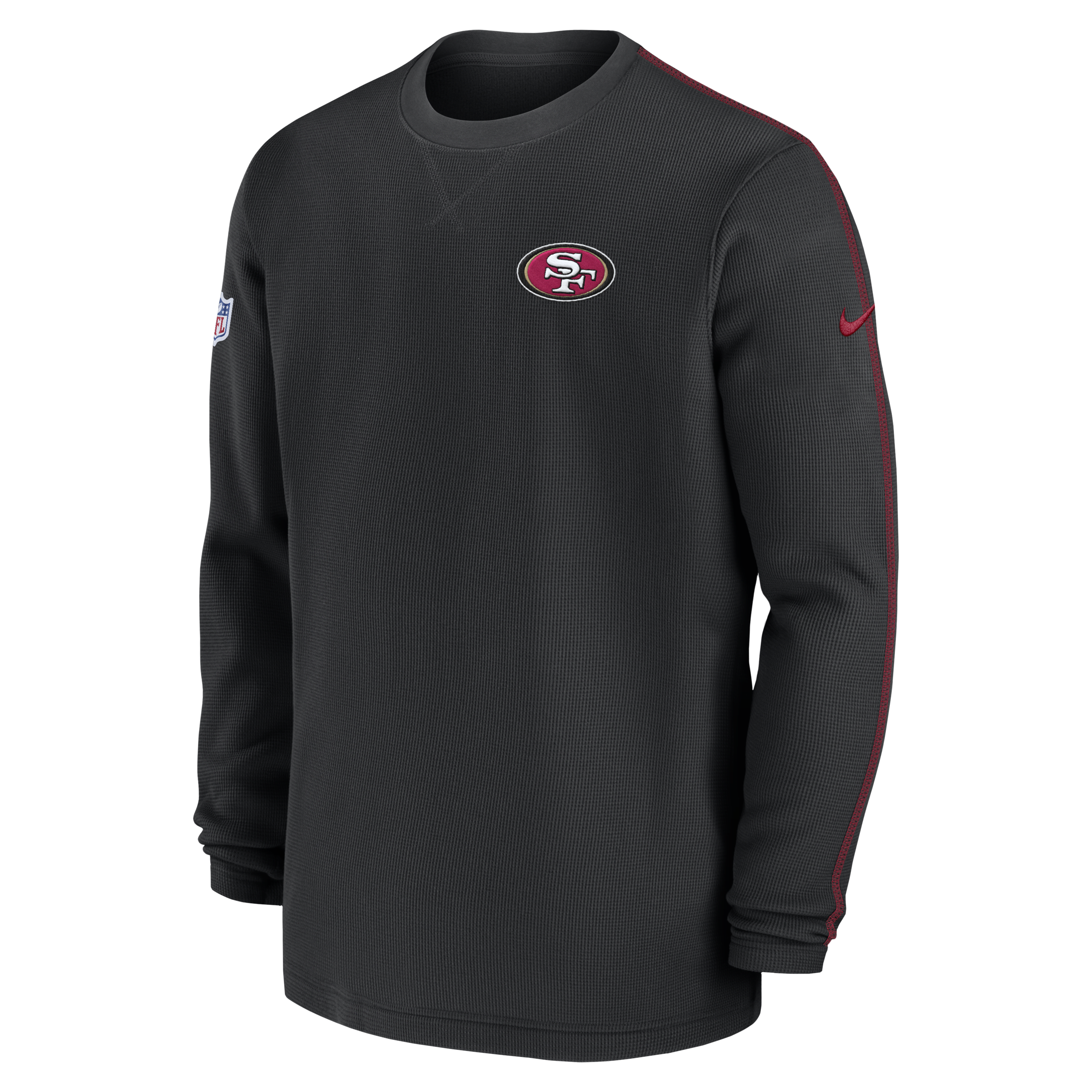 San Francisco 49ers Sideline Coach Men’s Nike NFL Long-Sleeve Top