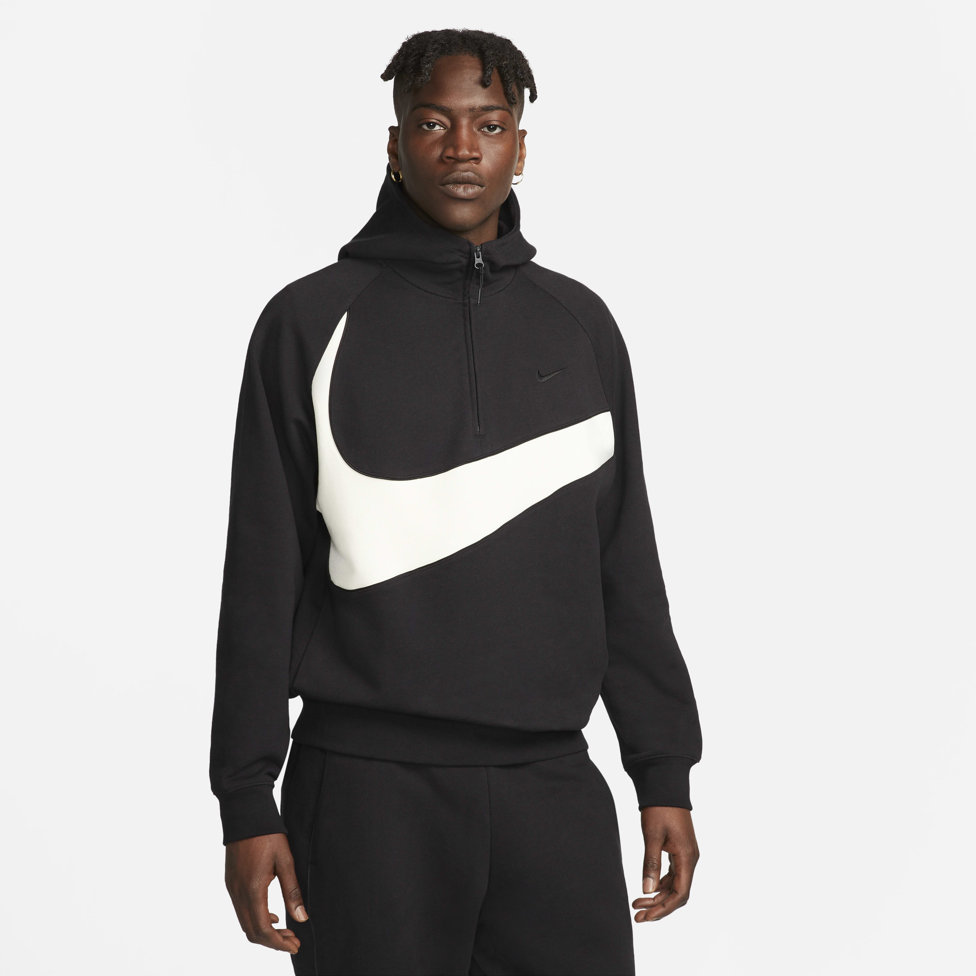 Nike Swoosh Men's 1/2-Zip Fleece Hoodie