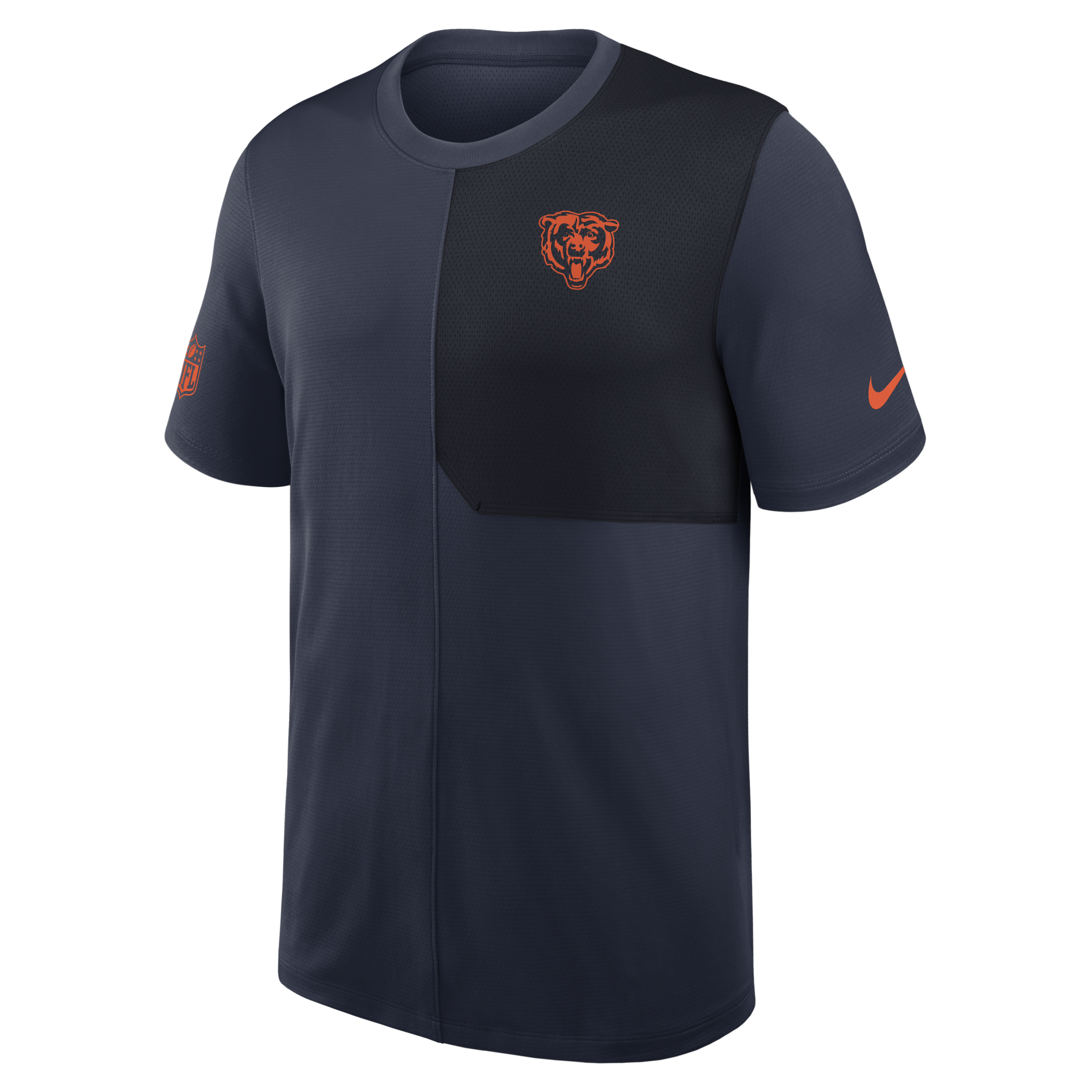 Chicago Bears Sideline Coach Men's Nike Dri-FIT NFL Top