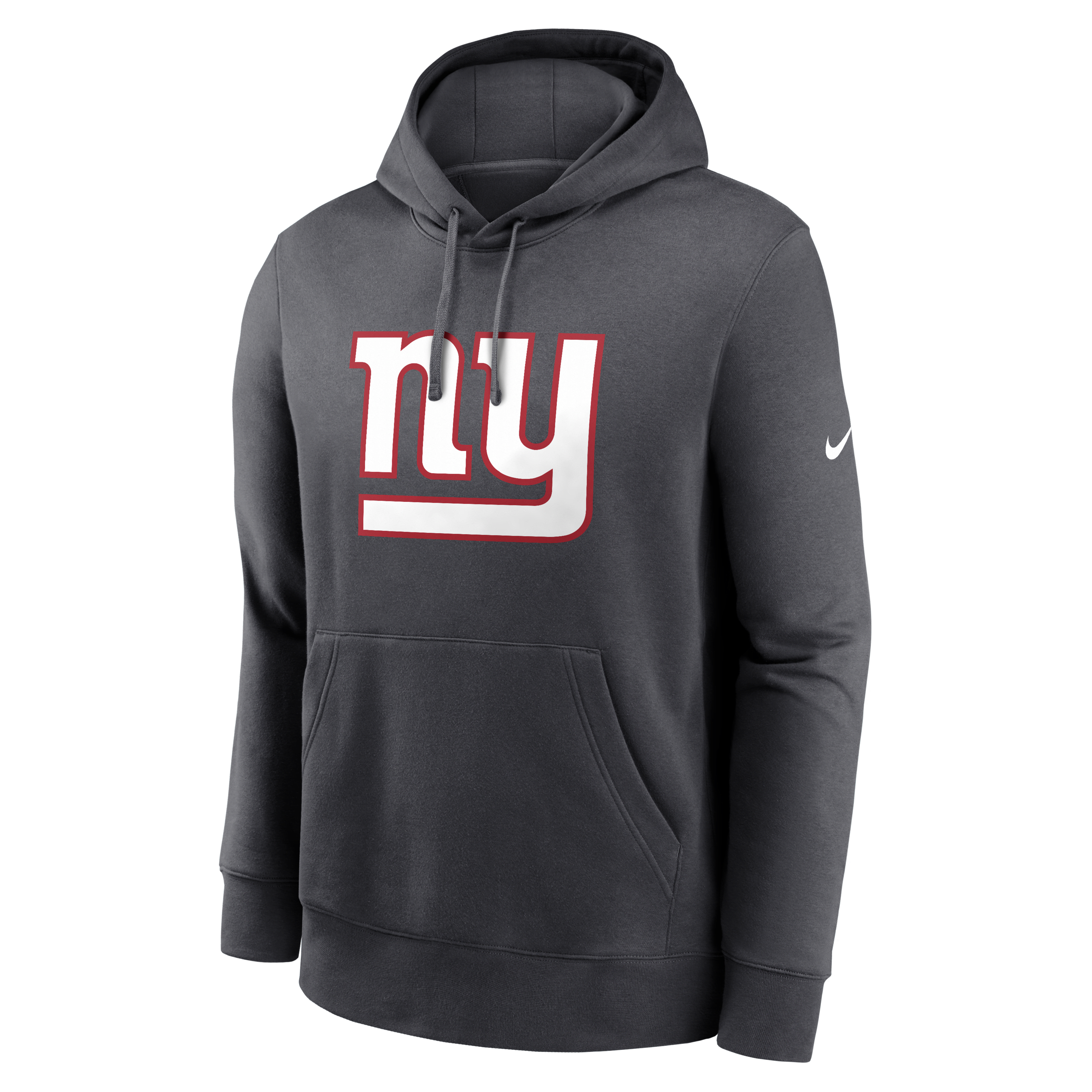 New York Giants Club Logo Men's Nike NFL Pullover Hoodie