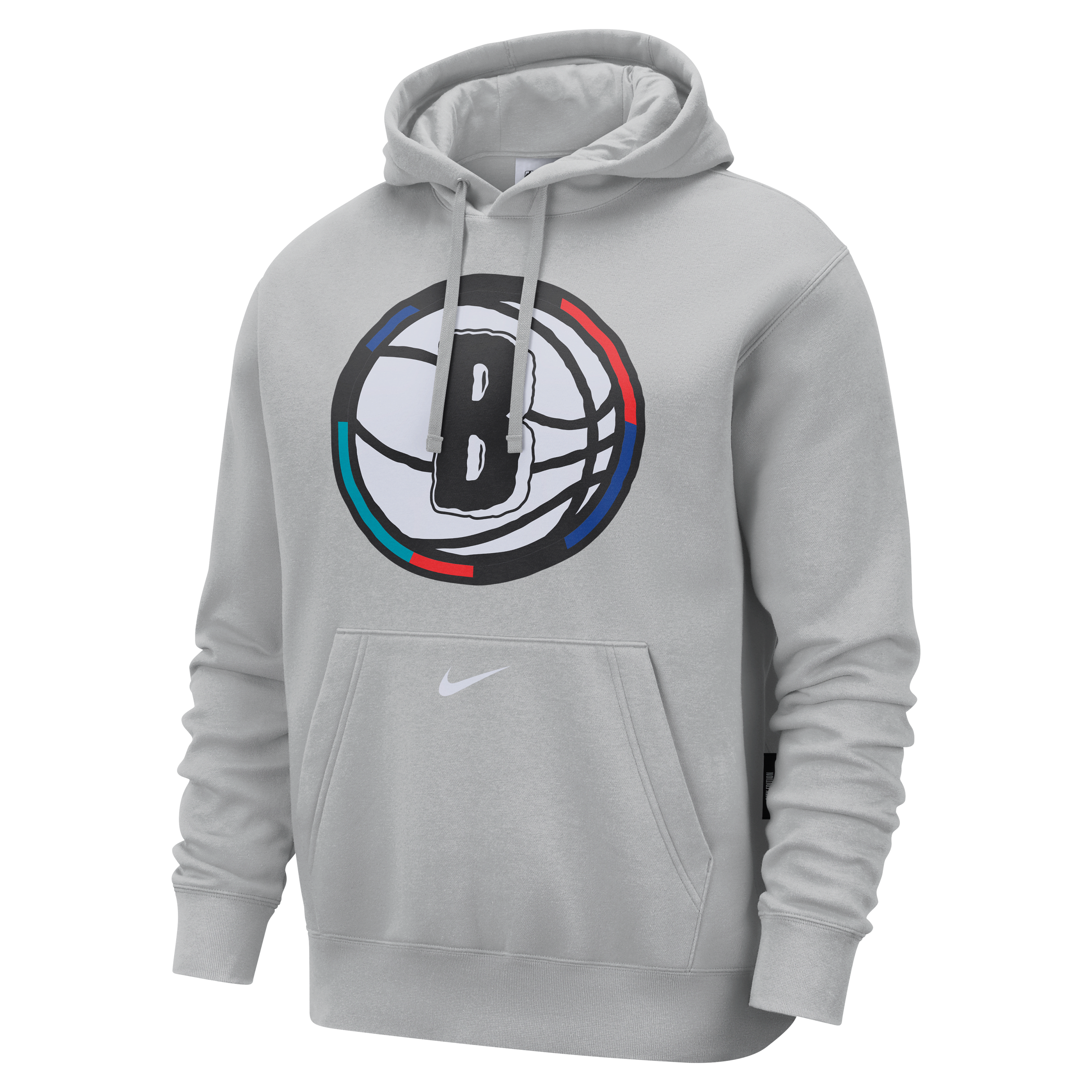 Brooklyn Nets Club City Edition Men's Nike NBA Fleece Pullover Hoodie