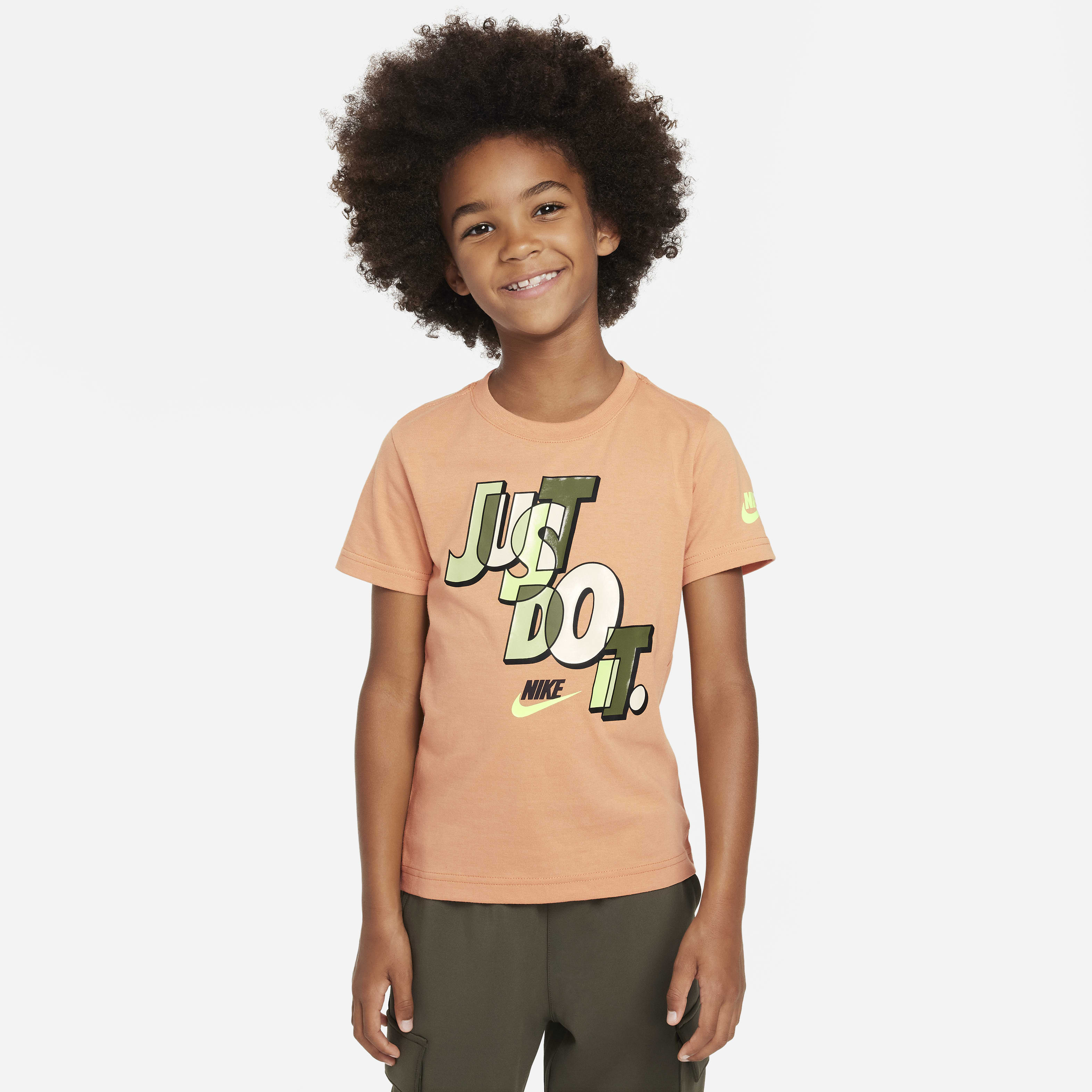 Nike Puzzle "Just Do It" Tee Little Kids T-Shirt