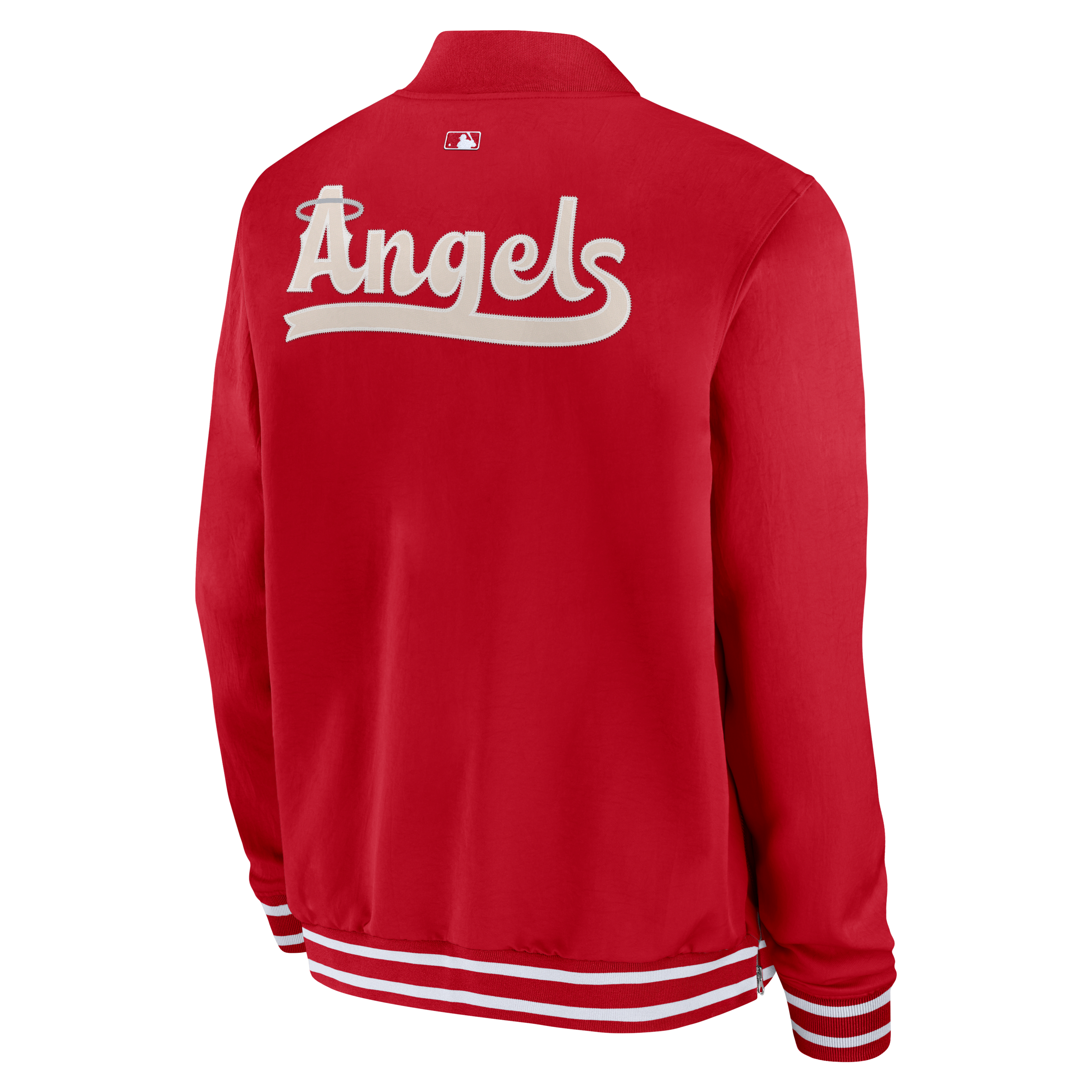 Los Angeles Angels Authentic Collection City Connect Men's Nike MLB Full-Zip Bomber Jacket