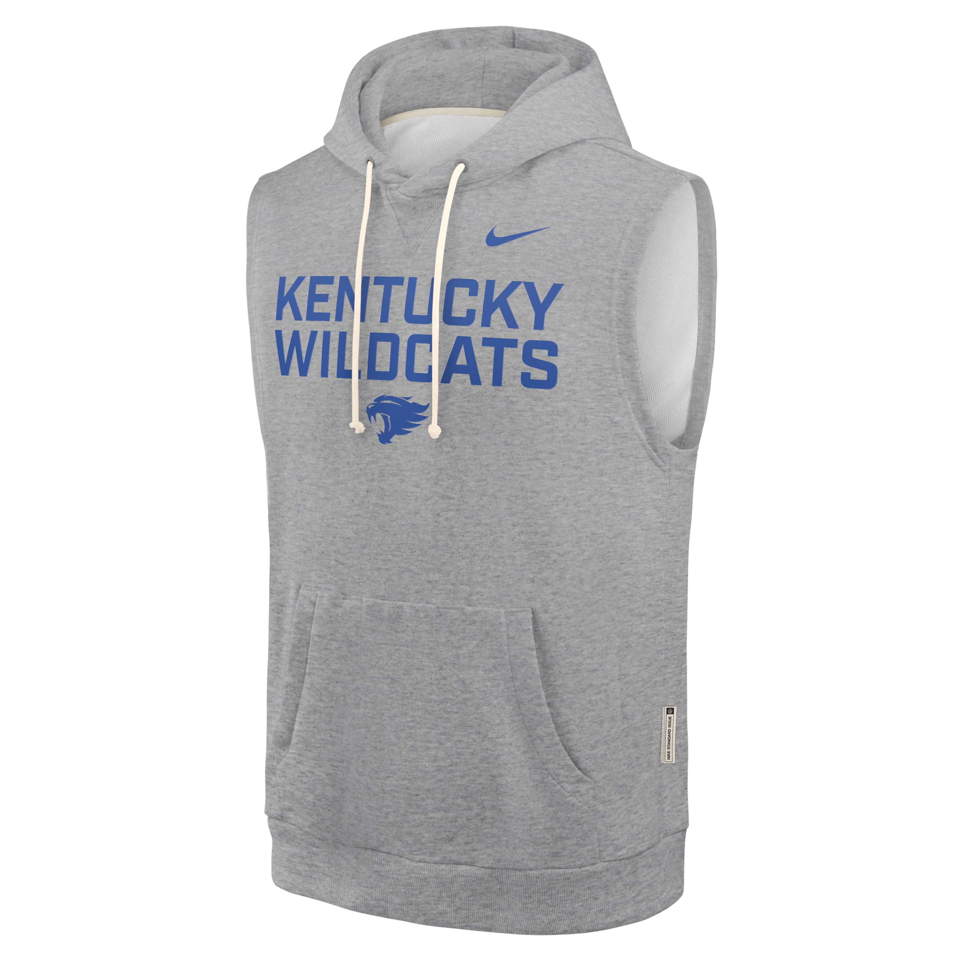 Kentucky Sideline Men's Nike Dri-FIT College Sleeveless Pullover Hoodie