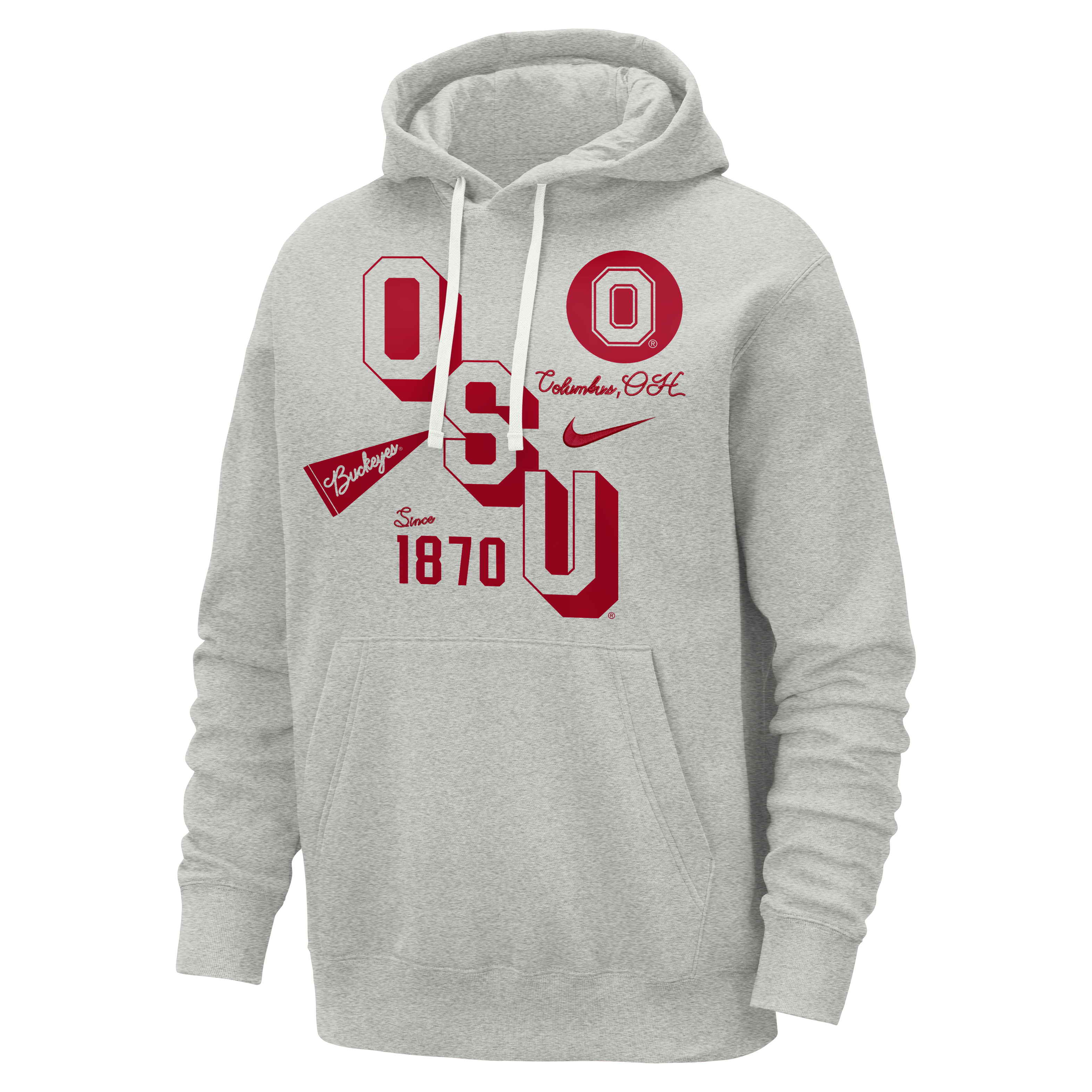 Ohio State Club Men's Nike College Hoodie