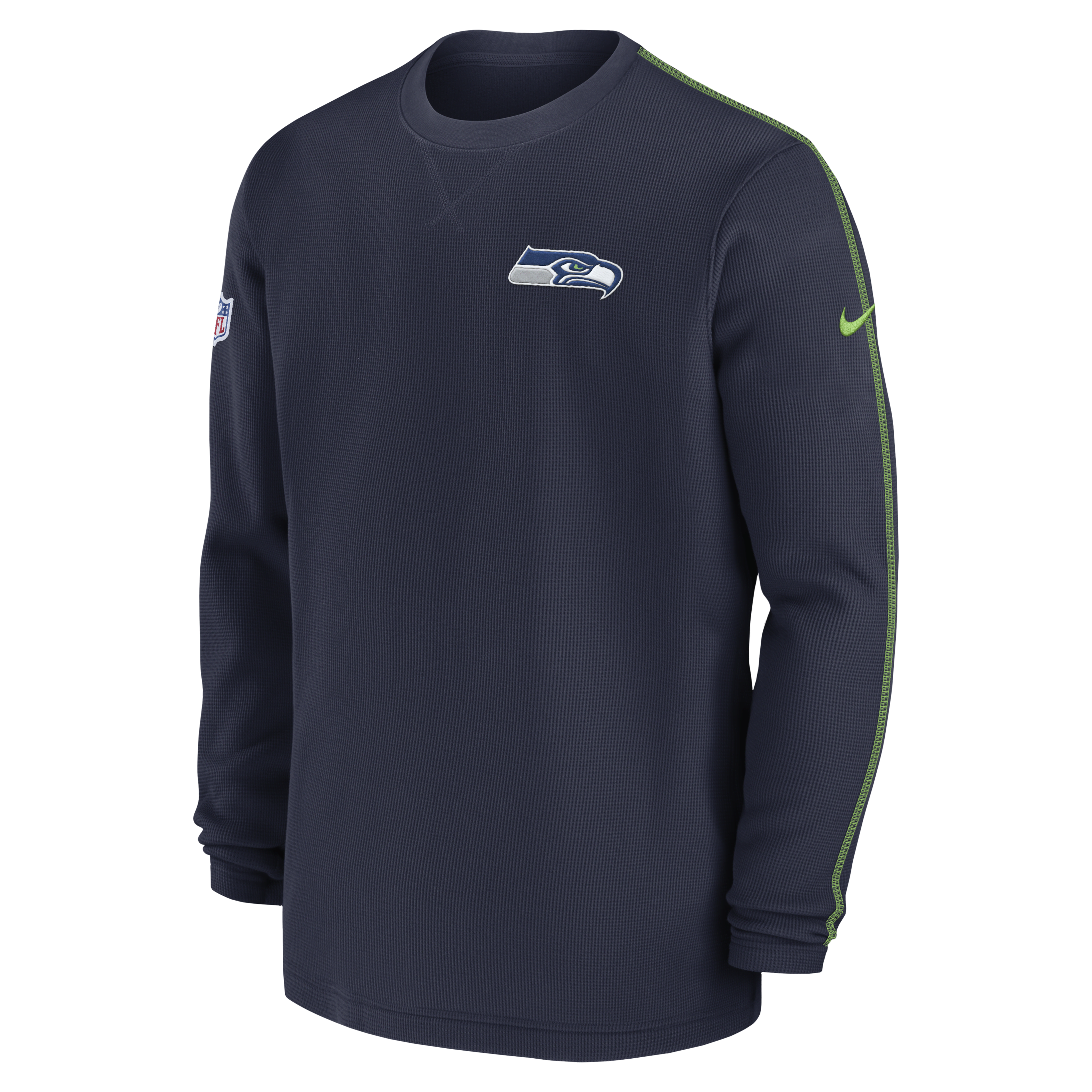 Seattle Seahawks Sideline Coach Men’s Nike NFL Long-Sleeve Top