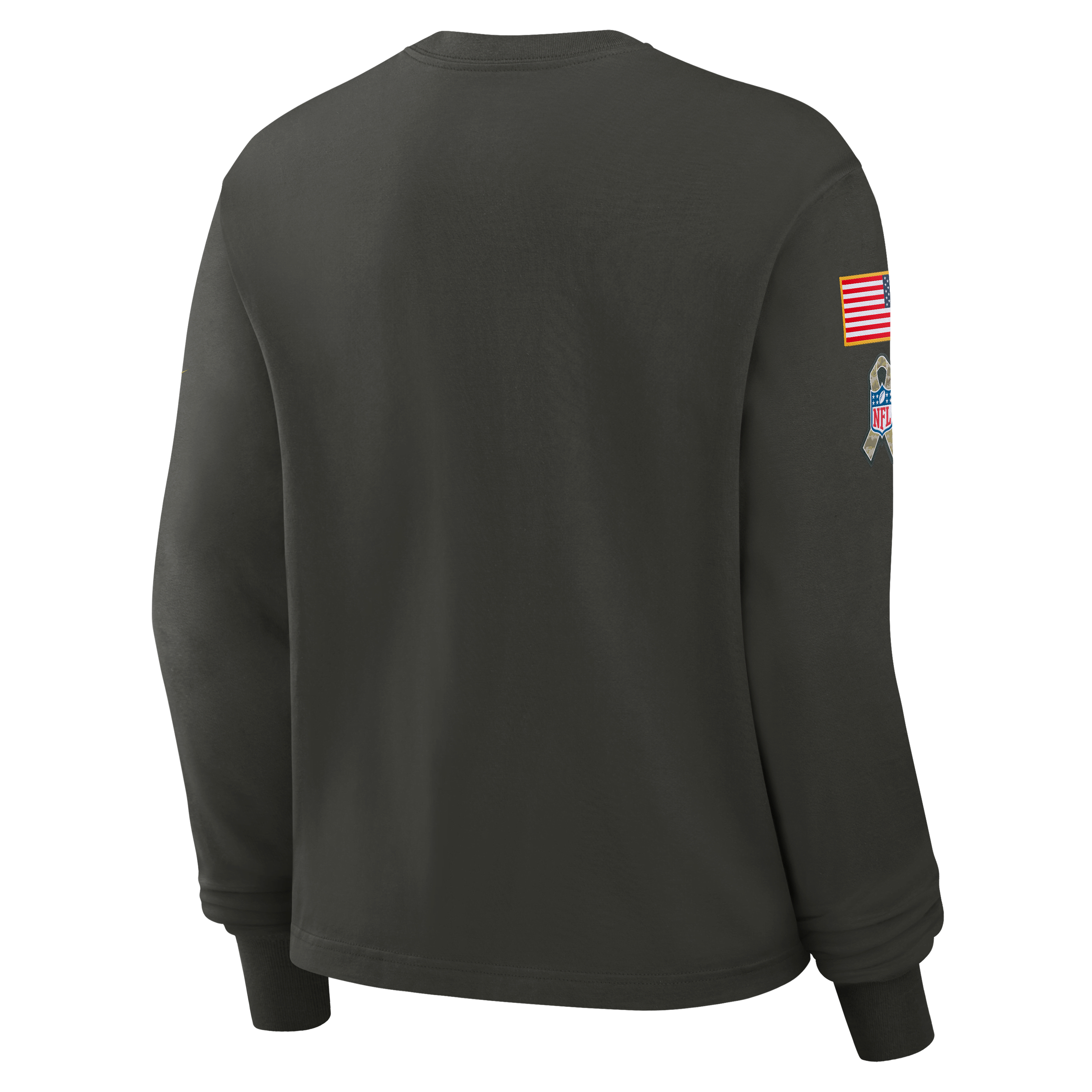 Seattle Seahawks Salute to Service Sideline Women's Nike Dri-FIT NFL Long-Sleeve T-Shirt