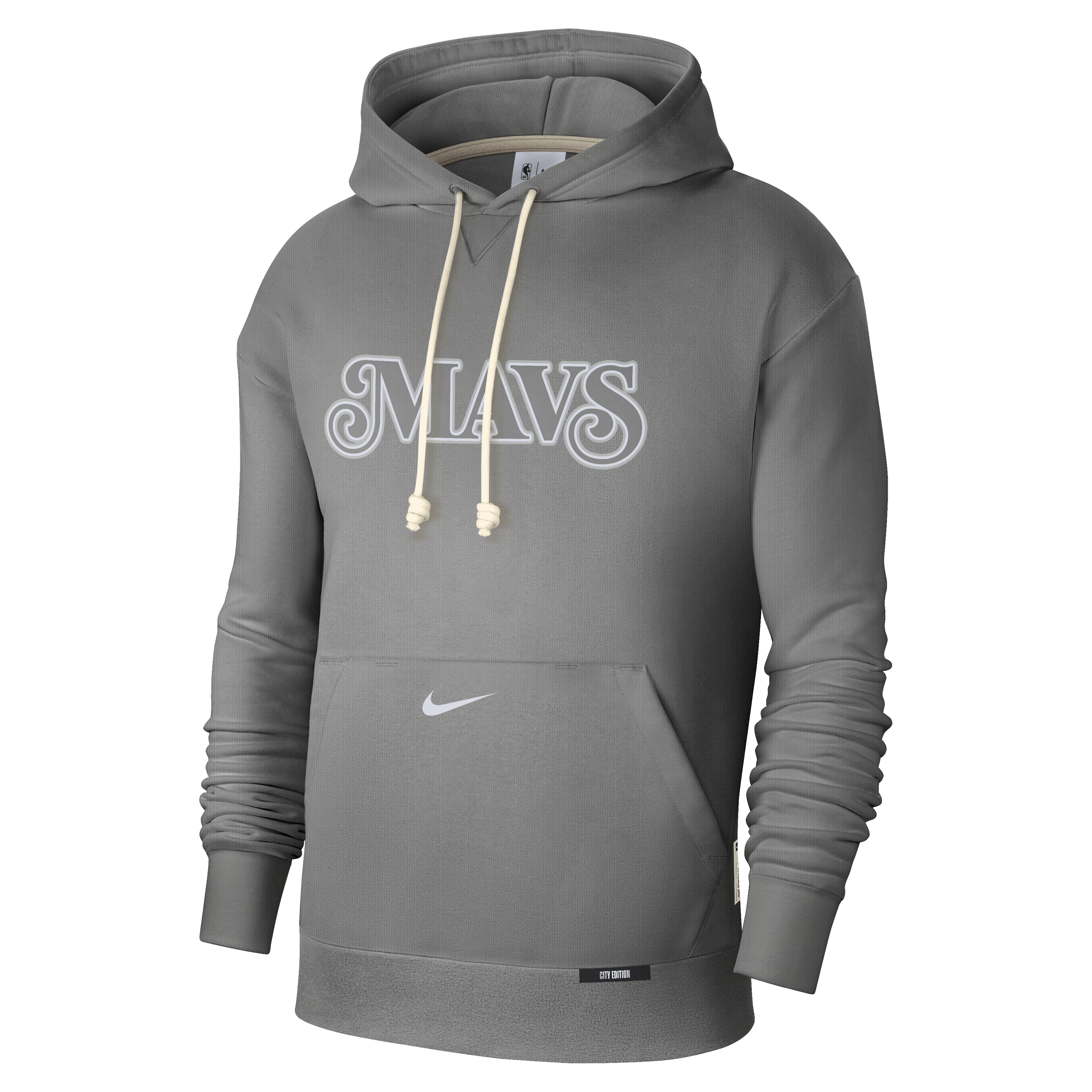 Dallas Mavericks Standard Issue City Edition Men's Nike Dri-FIT NBA Courtside Hoodie