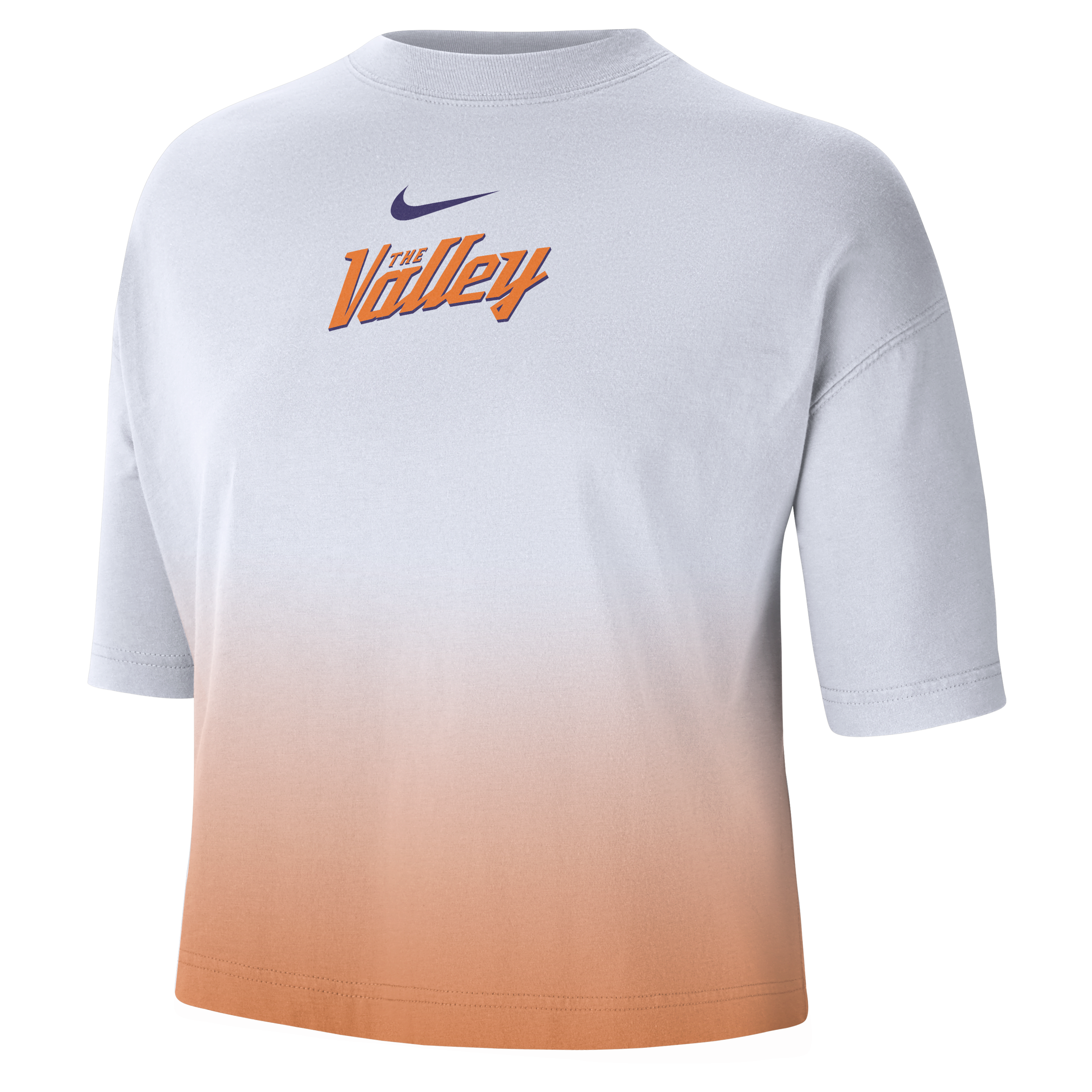 Phoenix Suns Courtside City Edition Premium Women's Nike NBA Boxy T-Shirt