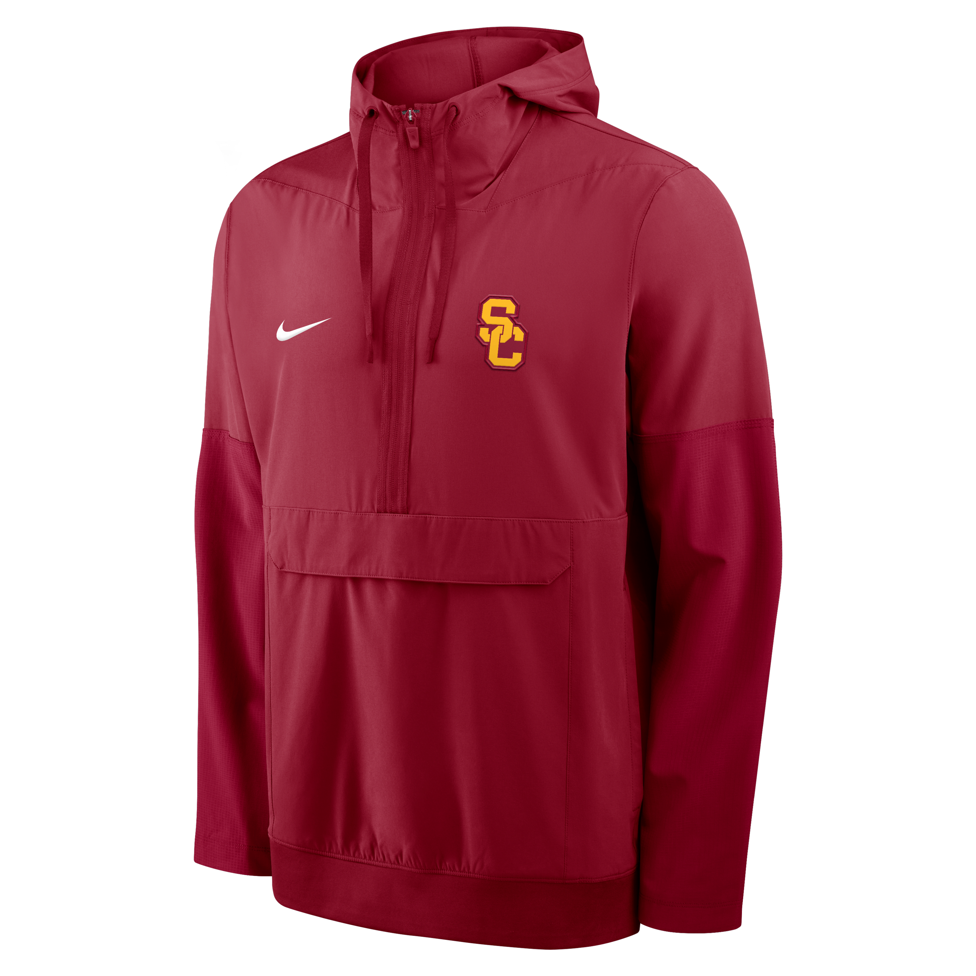 USC Anorak Men's Nike College 1/2-Zip Hooded Jacket