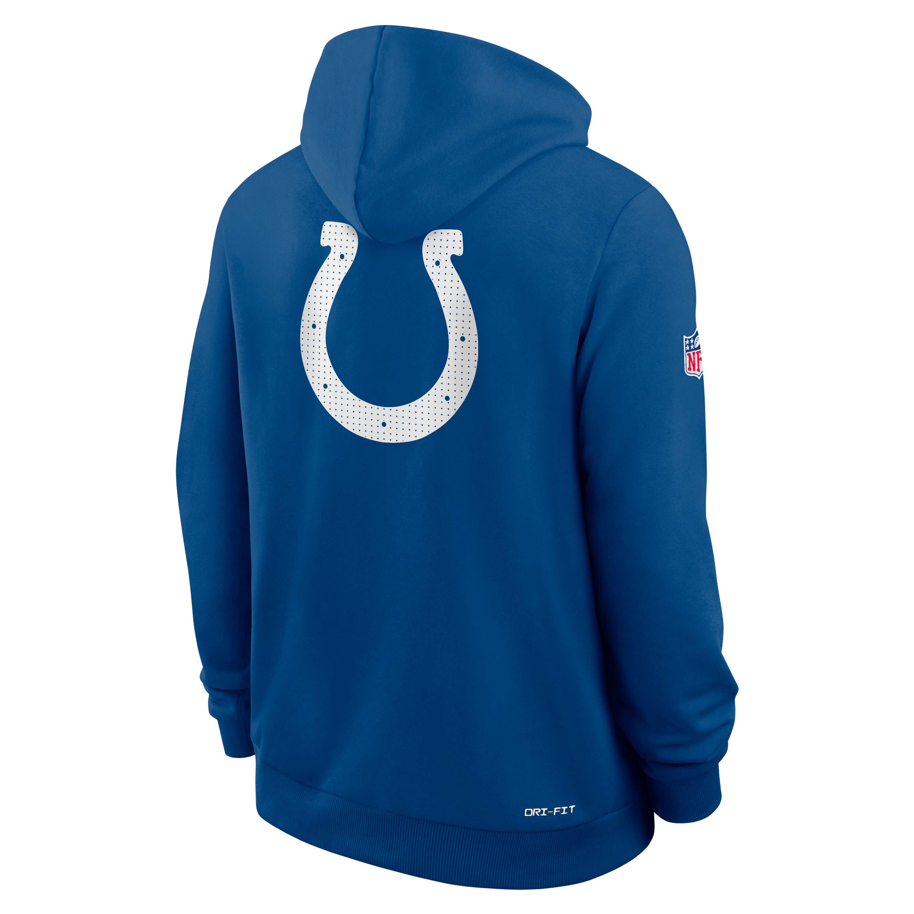 Indianapolis Colts Utility Player Sideline Men's Nike Dri-FIT NFL Full-Zip Hoodie
