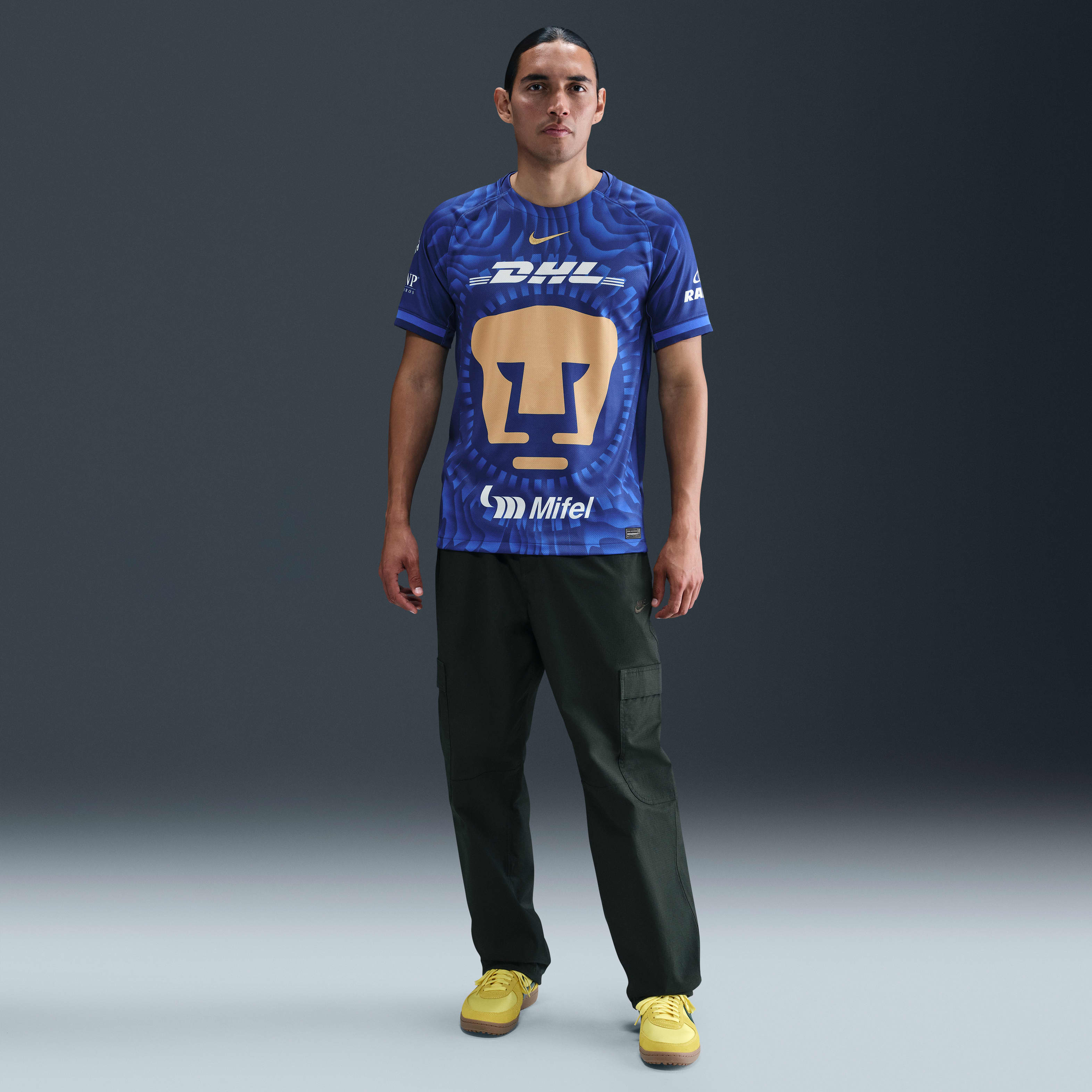 Pumas UNAM 2025/26 Stadium Away Men's Nike Dri-FIT Soccer Replica Jersey