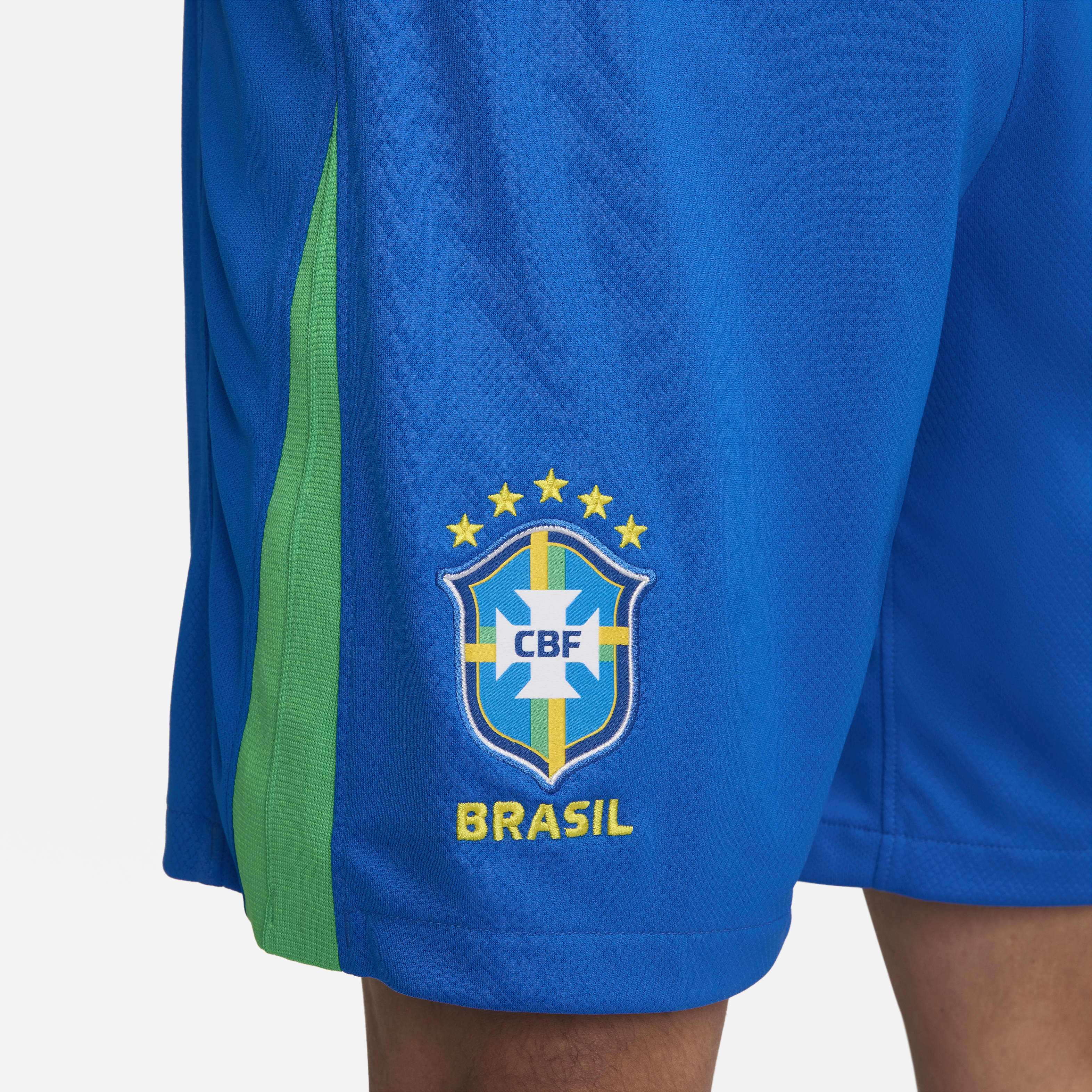 Brazil 2024 Stadium Home Men's Nike Dri-FIT Soccer Replica Shorts