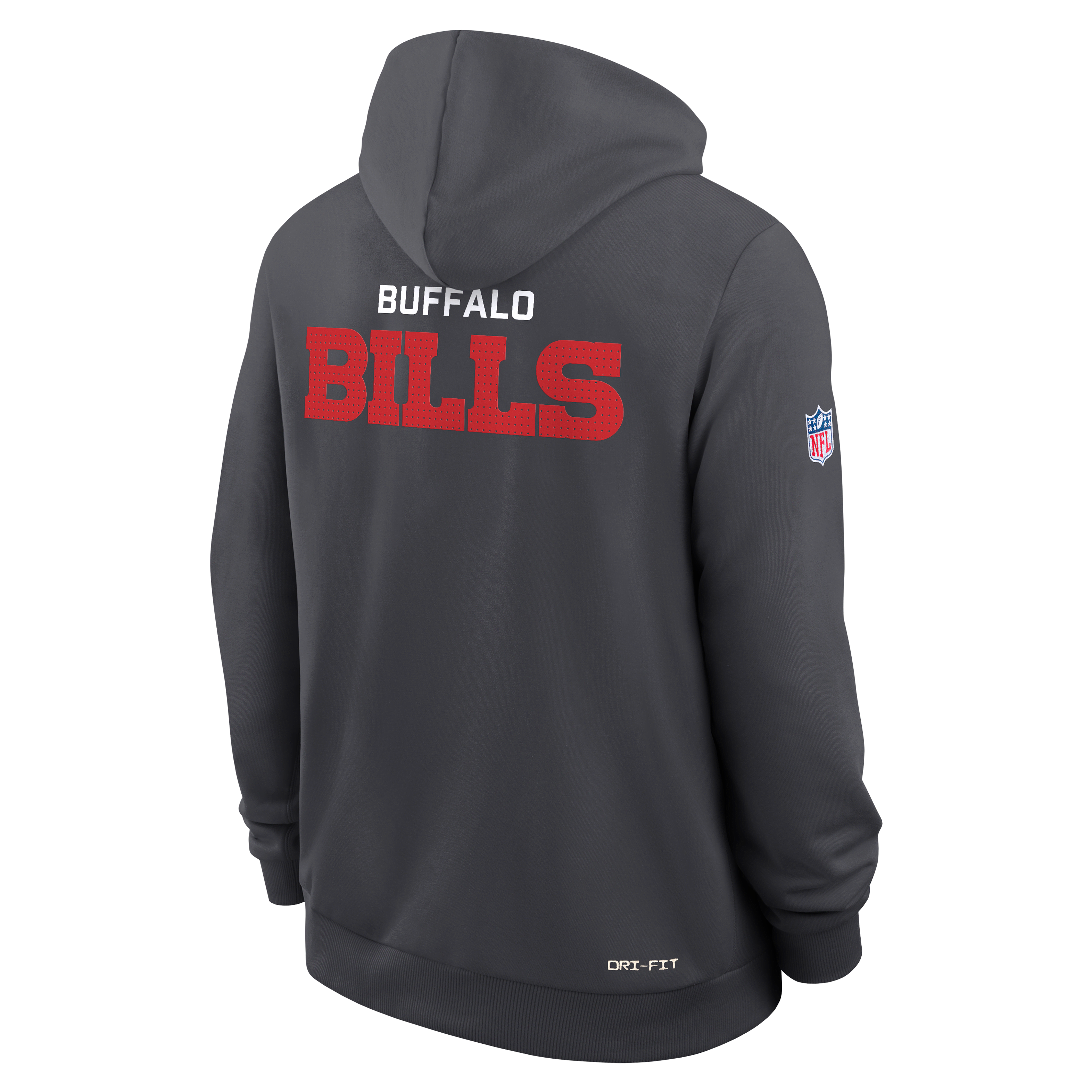 Buffalo Bills Initial Home Sideline Men's Nike Dri-FIT NFL Pullover Hoodie