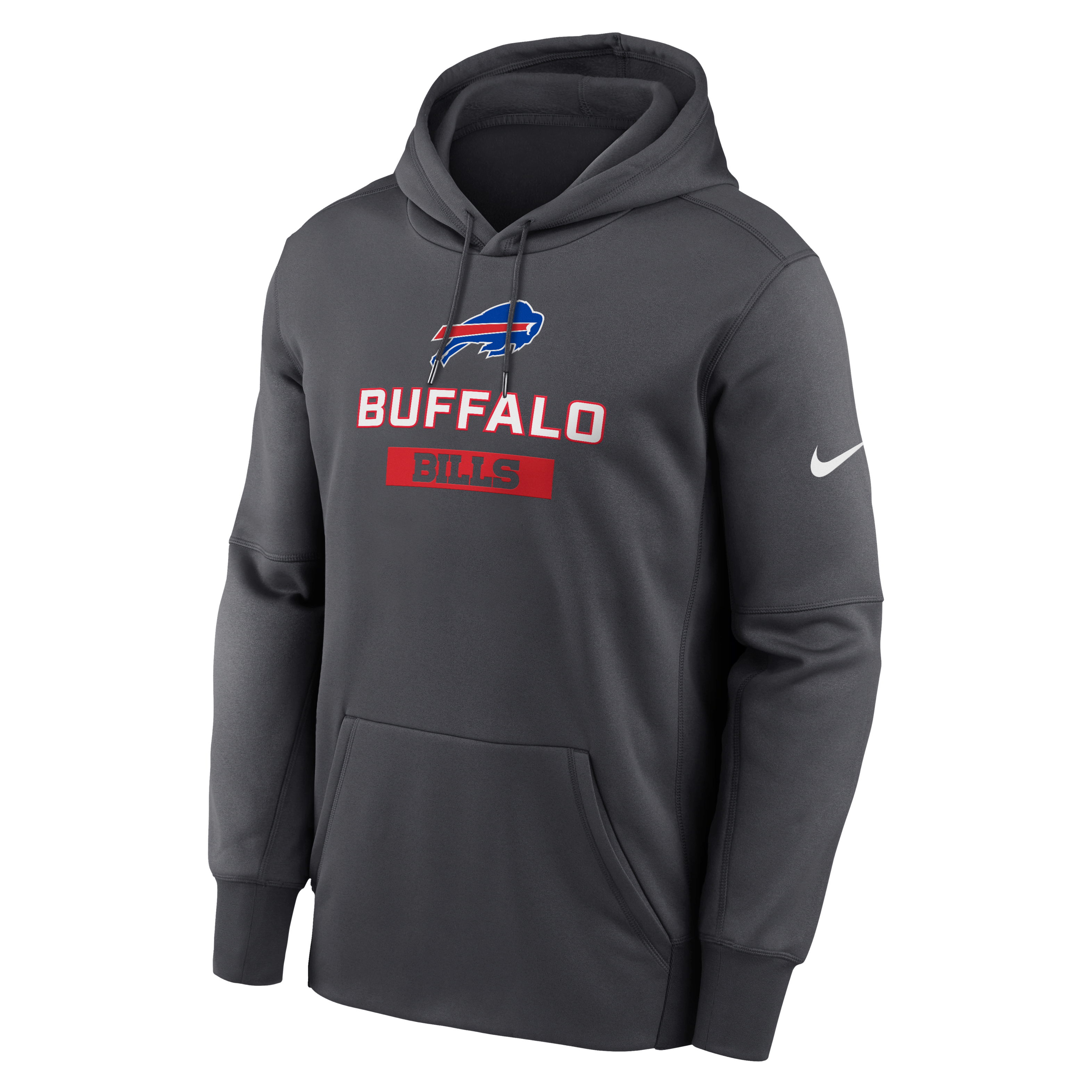 Buffalo Bills Toss Sweep Men’s Nike Therma NFL Pullover Hoodie