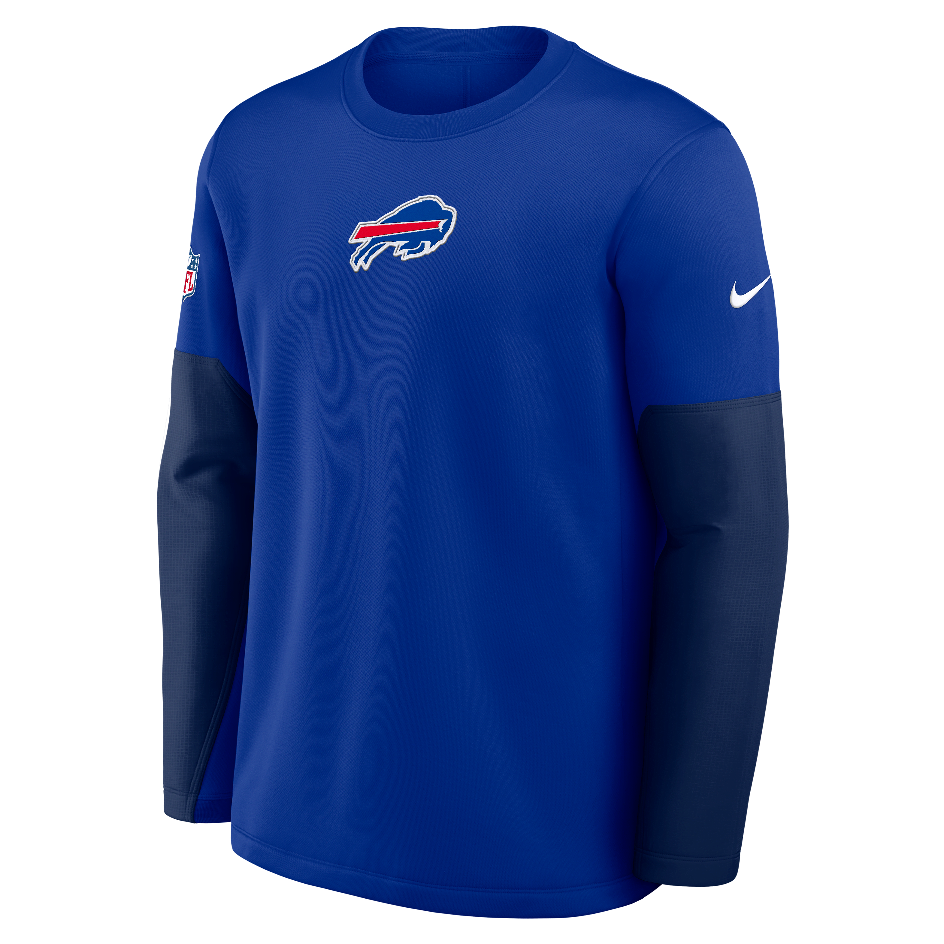 Buffalo Bills Scripted To Win Sideline Coach Men's Nike Therma-FIT NFL Long-Sleeve T-Shirt