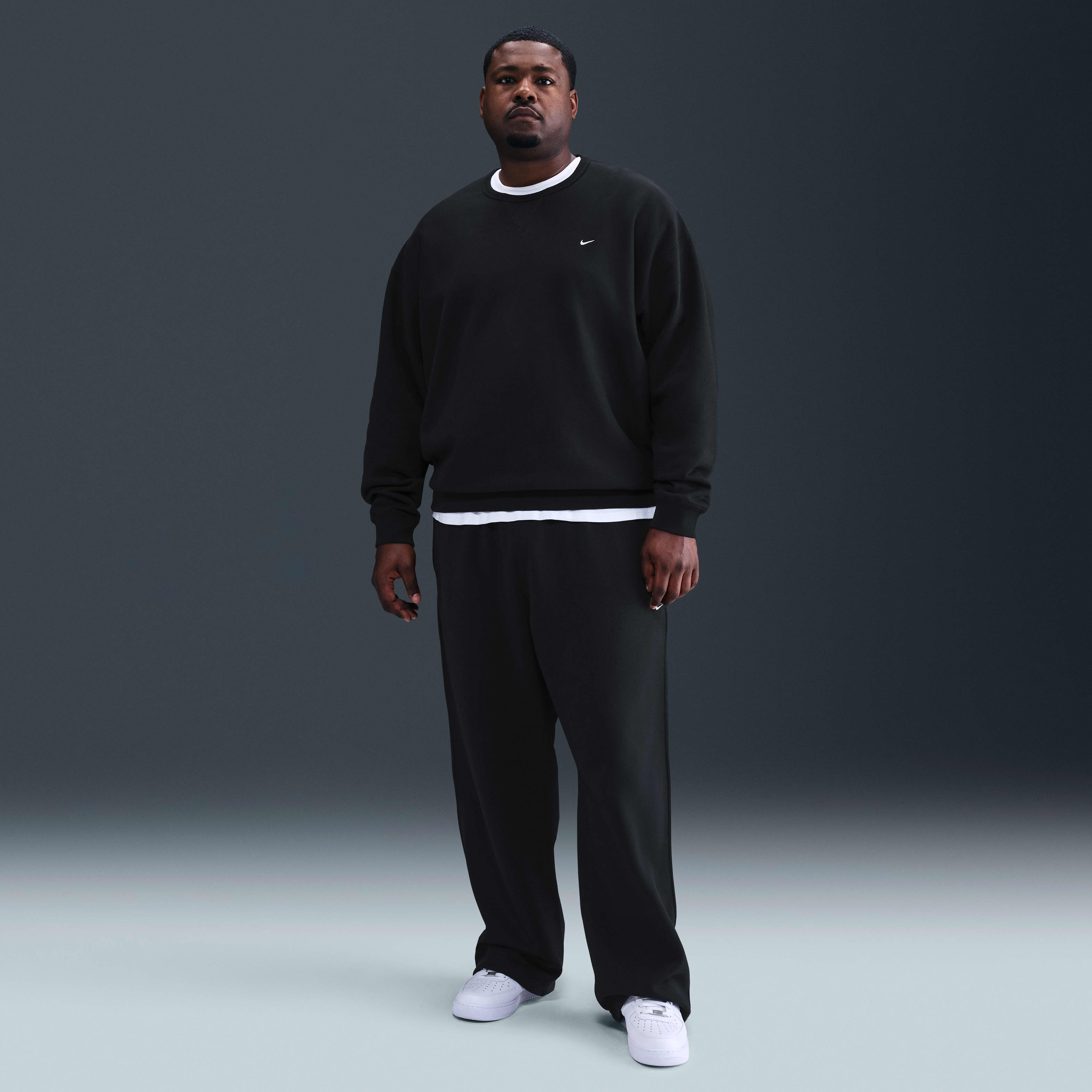 Nike Solo Swoosh Men's Fleece Crew