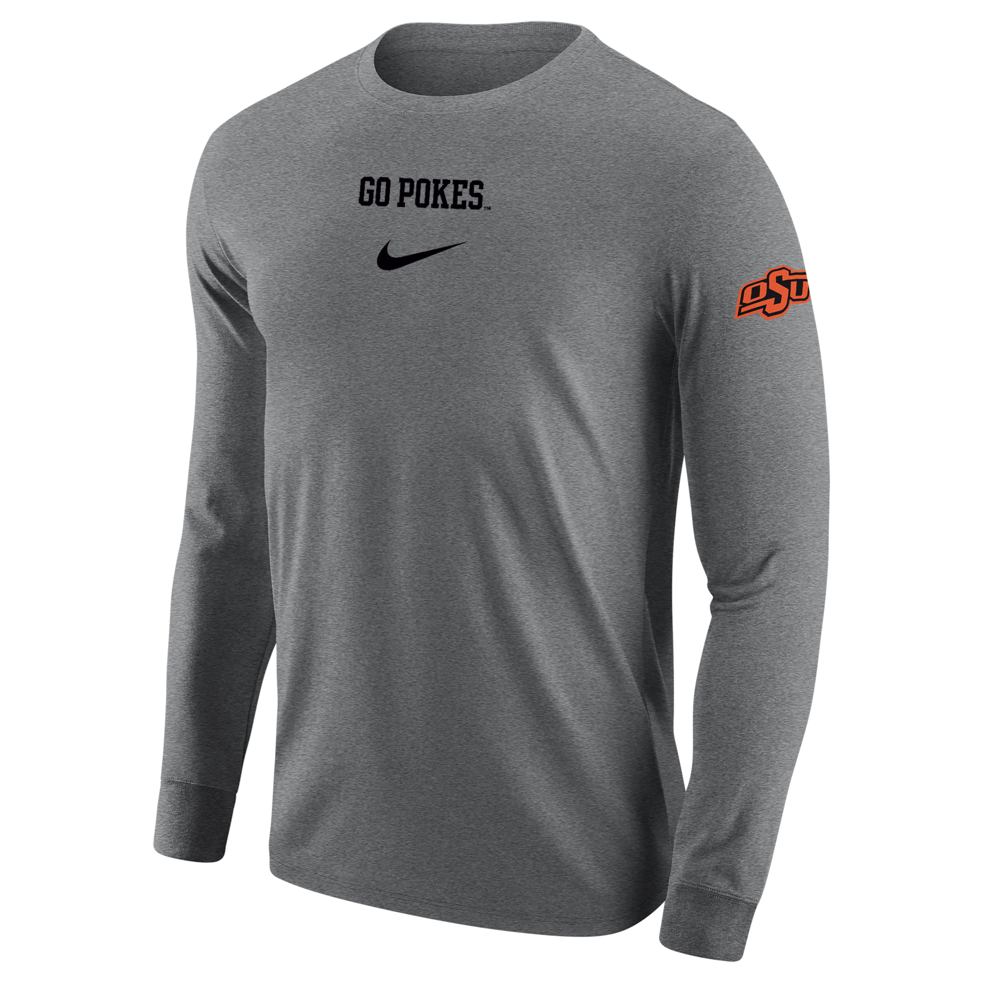 Oklahoma State Men's Nike College Long-Sleeve T-Shirt