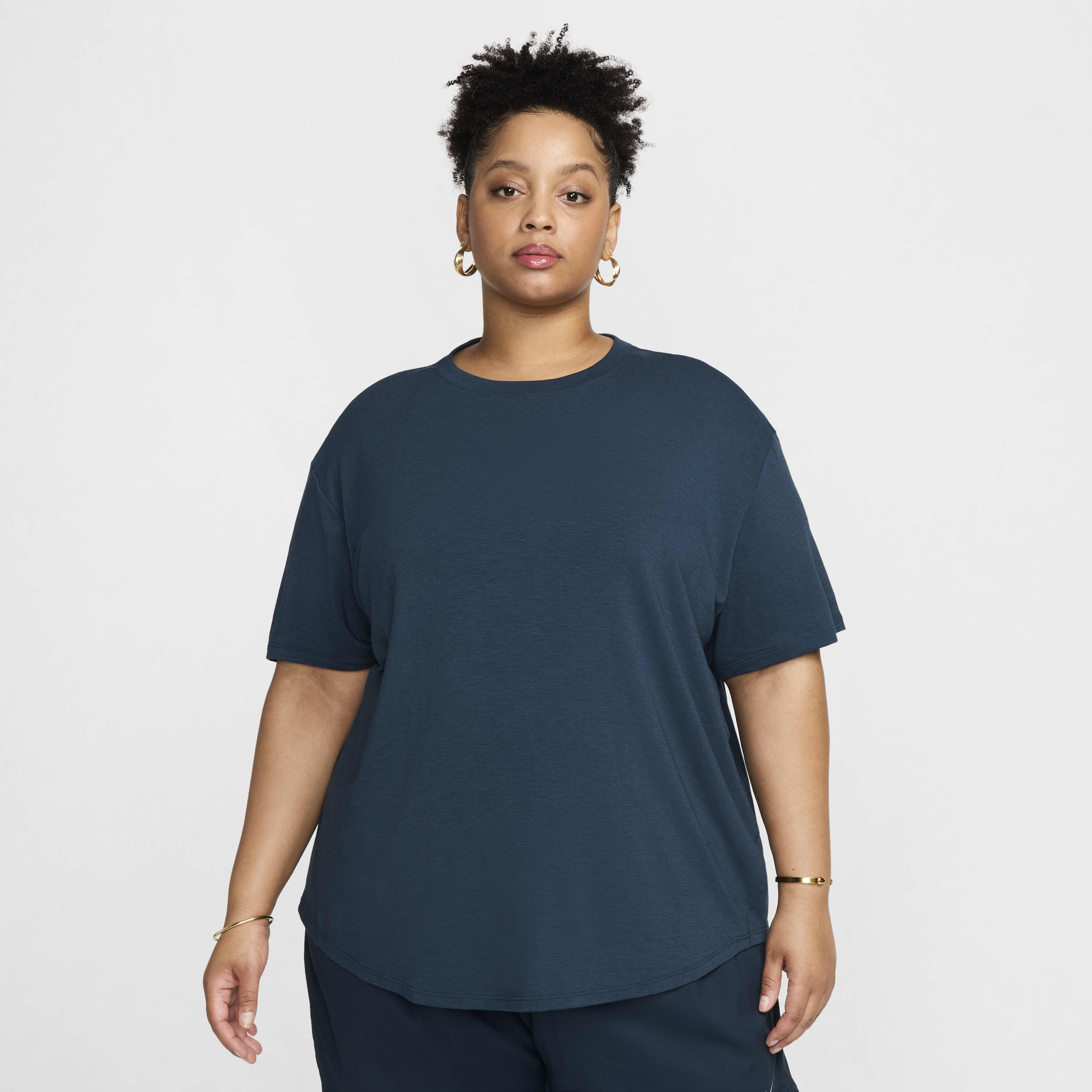 Nike One Relaxed Women's Dri-FIT Short-Sleeve Top (Plus Size)