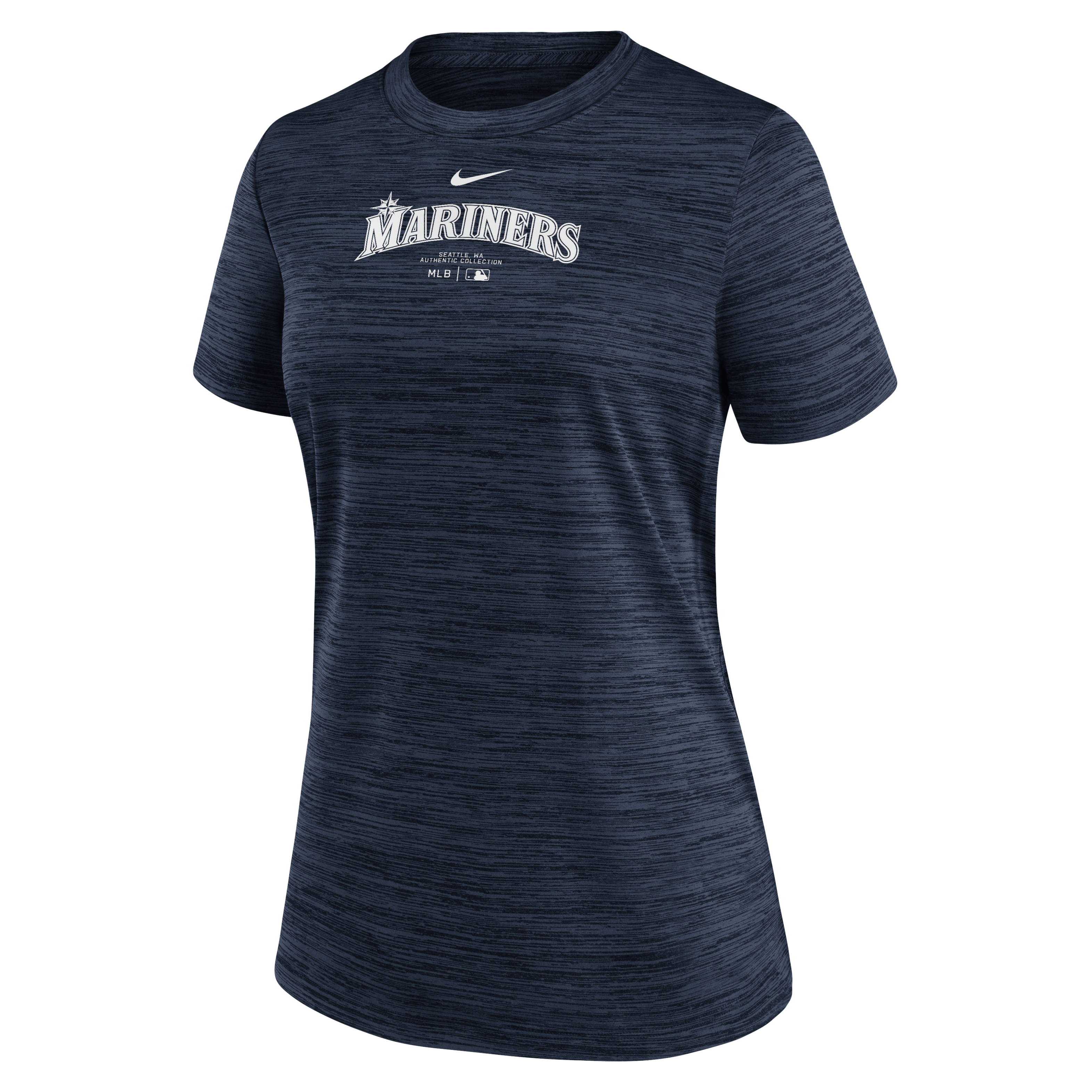 Seattle Mariners Authentic Collection Practice Velocity Women's Nike Dri-FIT MLB T-Shirt