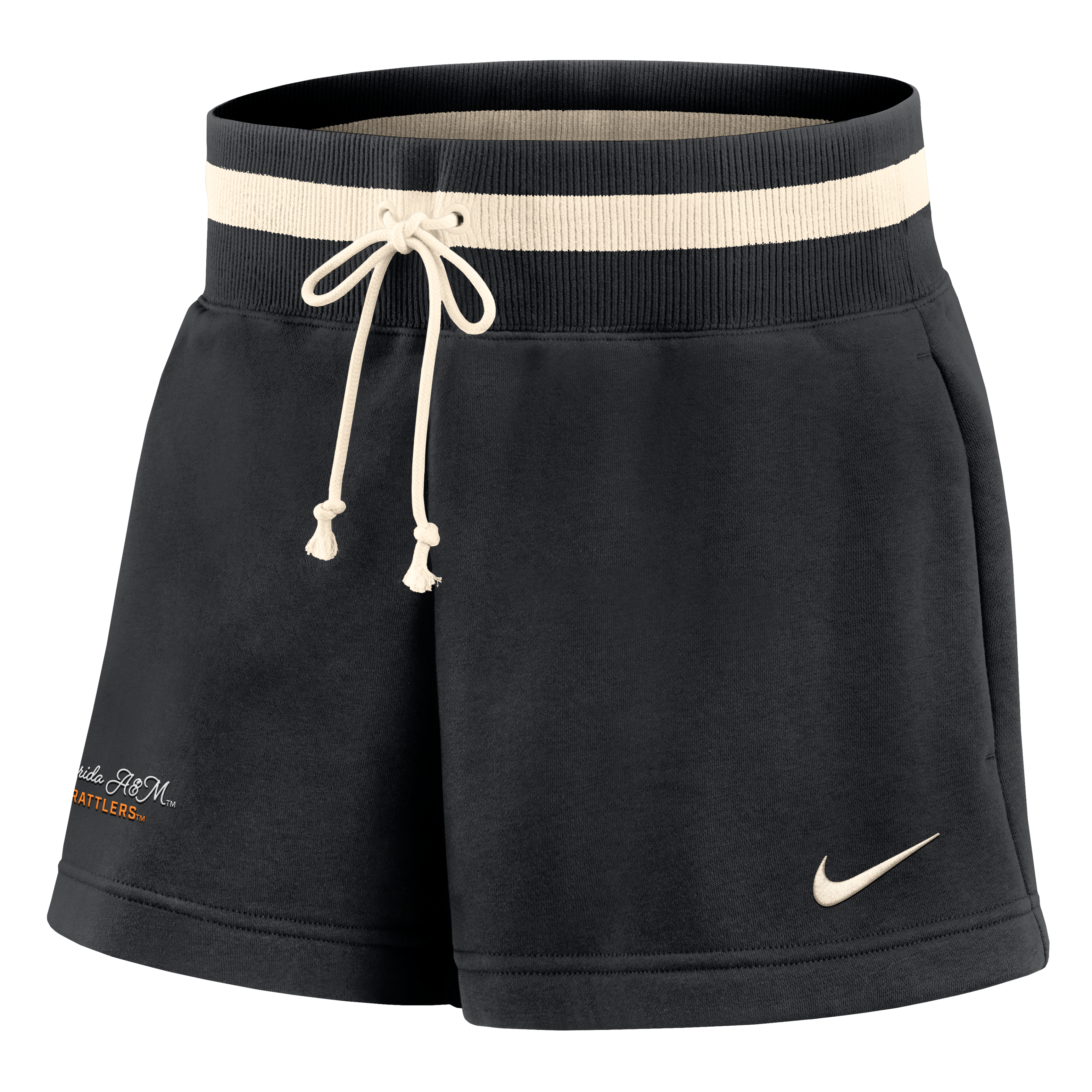 Nike Phoenix Fleece College (Florida A&M University) Women's Mid-Rise 4" Shorts