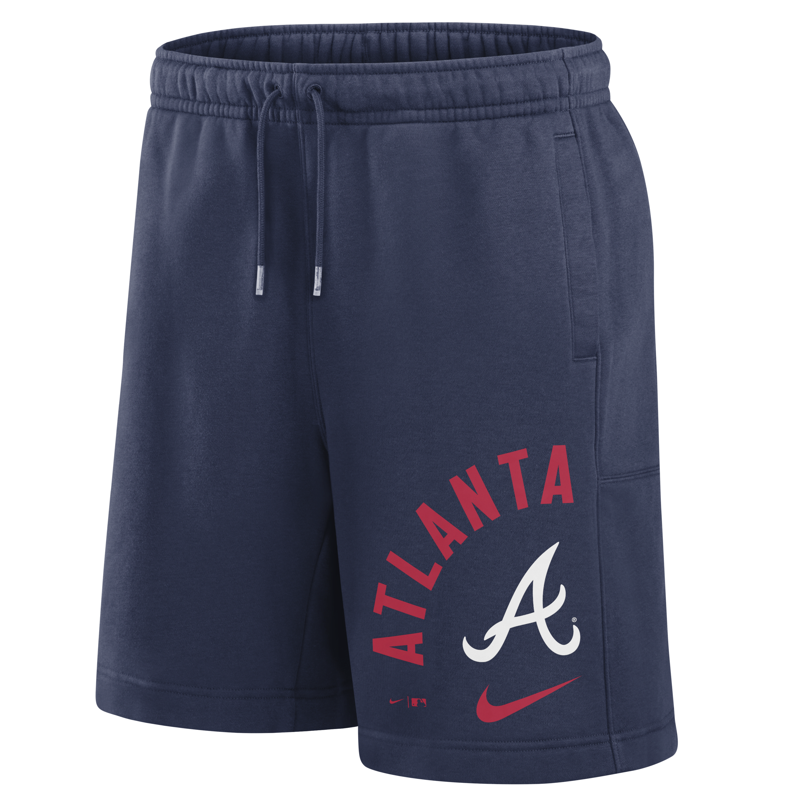 Atlanta Braves Arched Kicker Men's Nike MLB Shorts