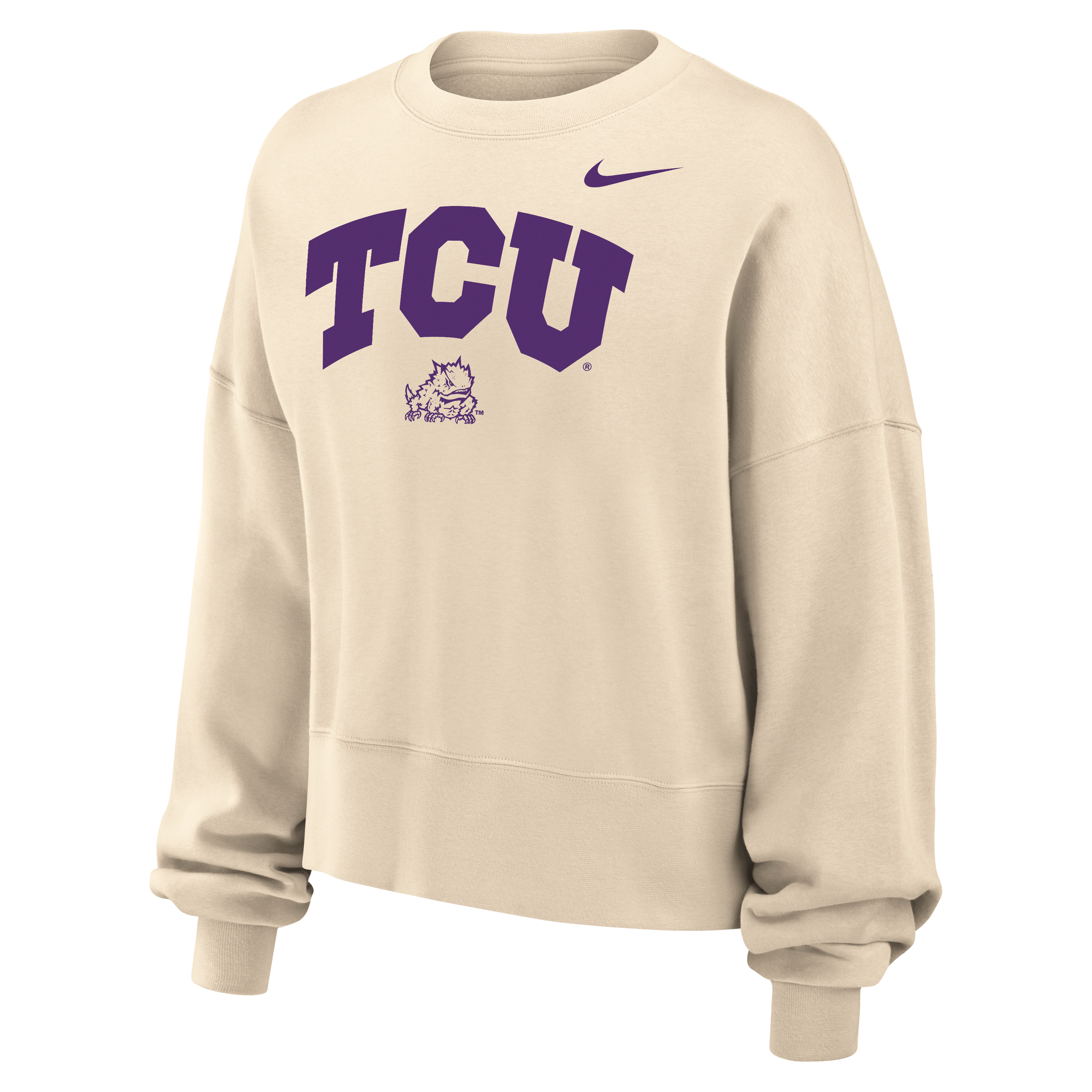 TCU Phoenix Fleece Women's Nike College Crew-Neck Sweatshirt