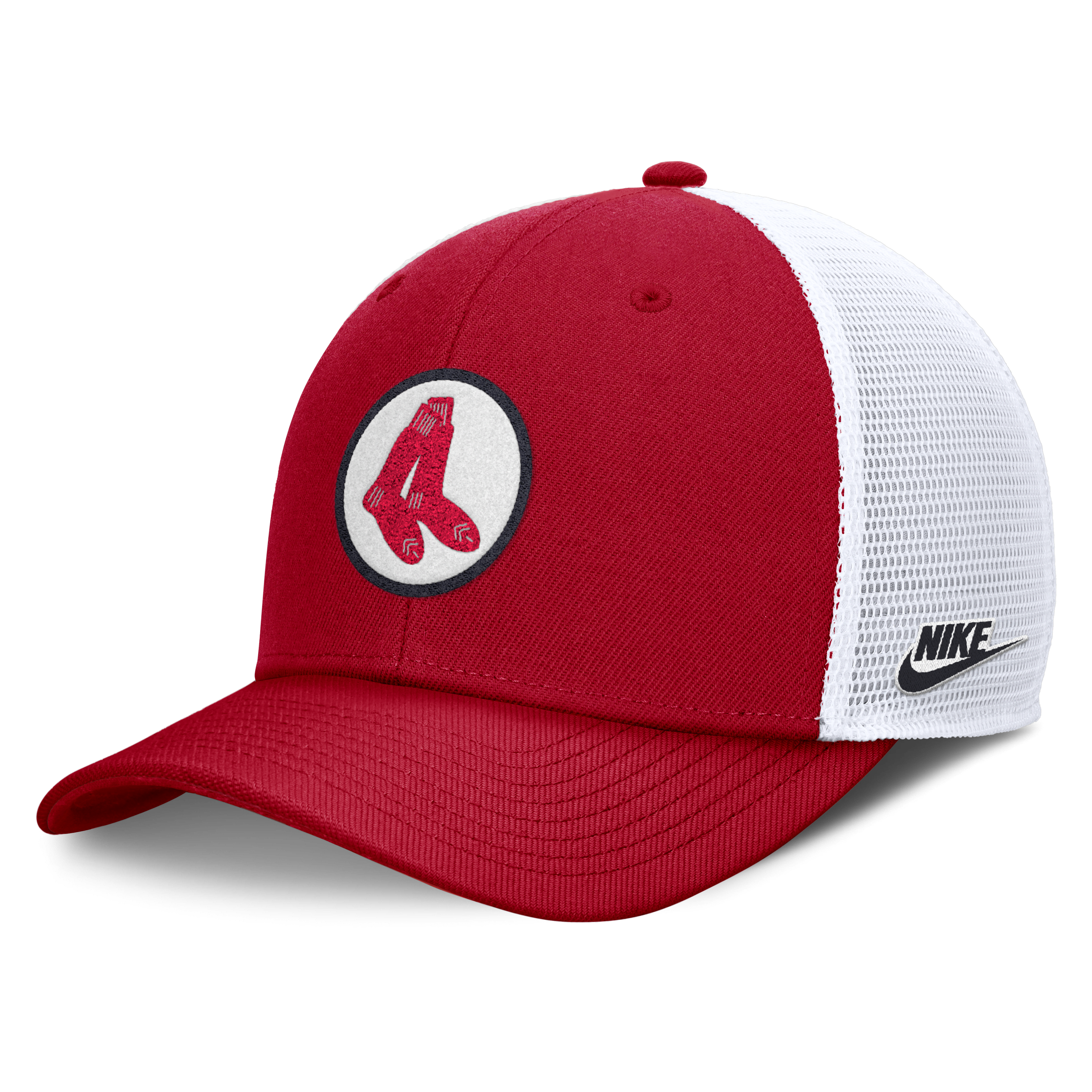 Boston Red Sox Cooperstown Rise Men's Nike Dri-FIT MLB Trucker Adjustable Hat