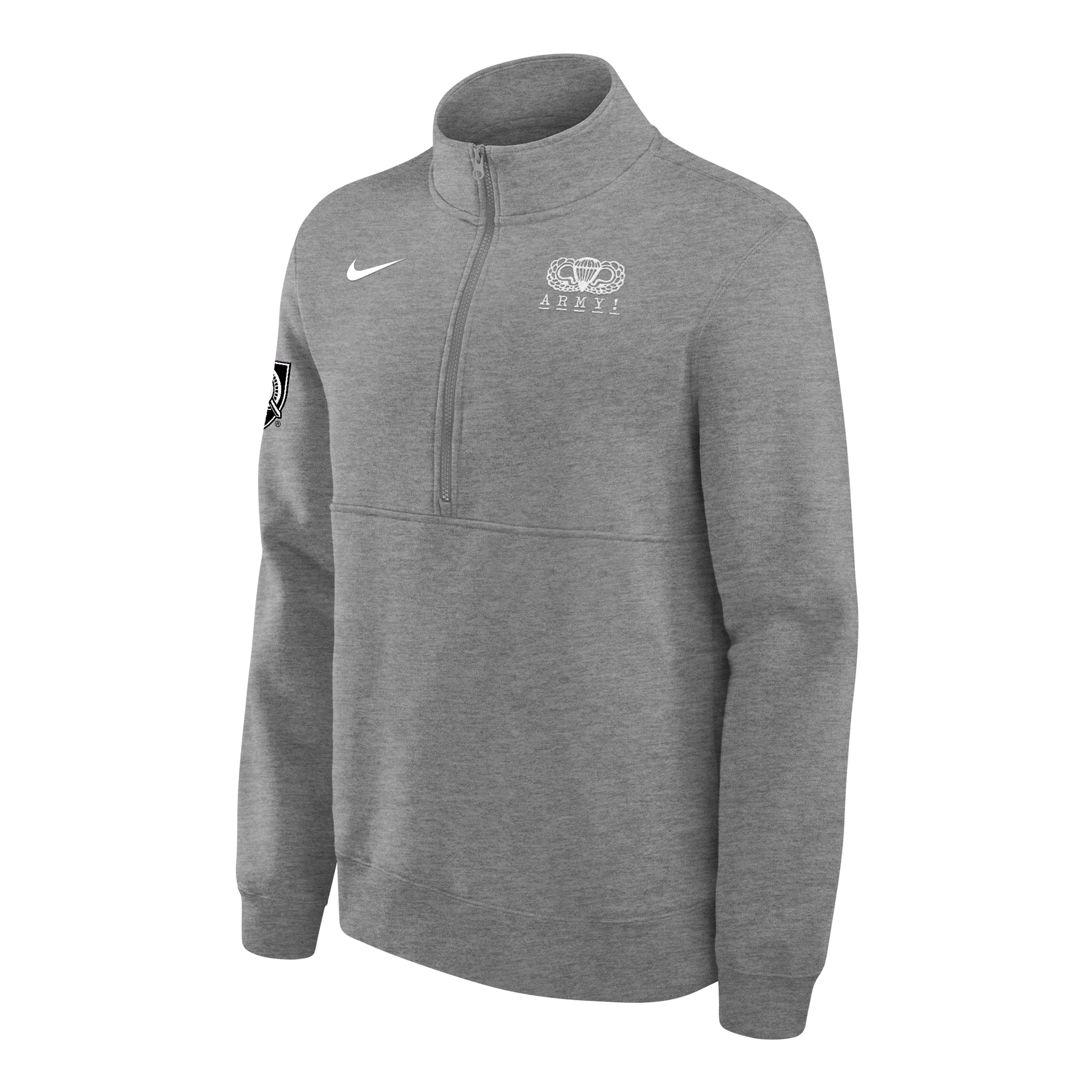 Army Black Knights Rivalry Sideline Club Men's Nike College 1/2-Zip Crew