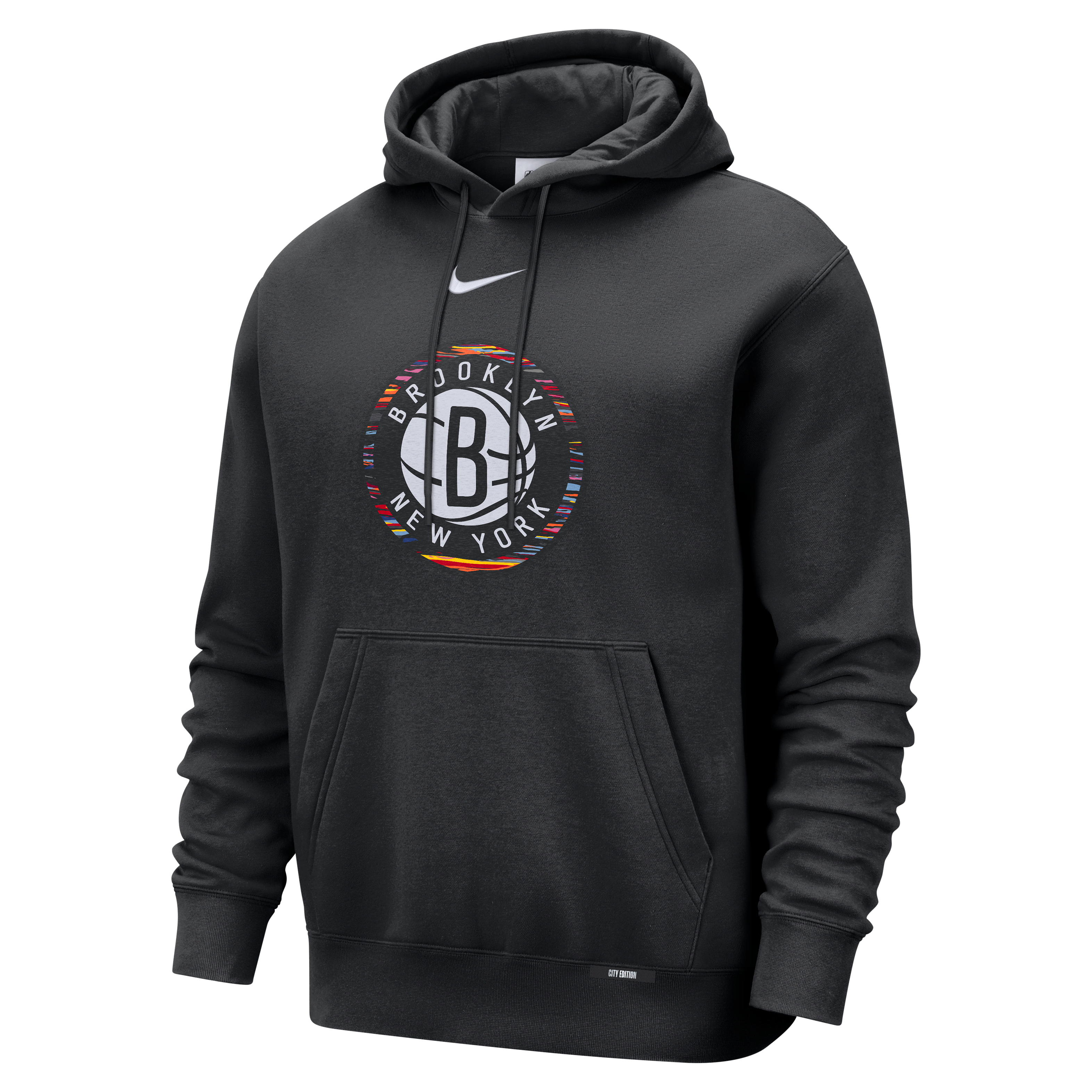 Brooklyn Nets City Edition Men's Nike Club Hoodie