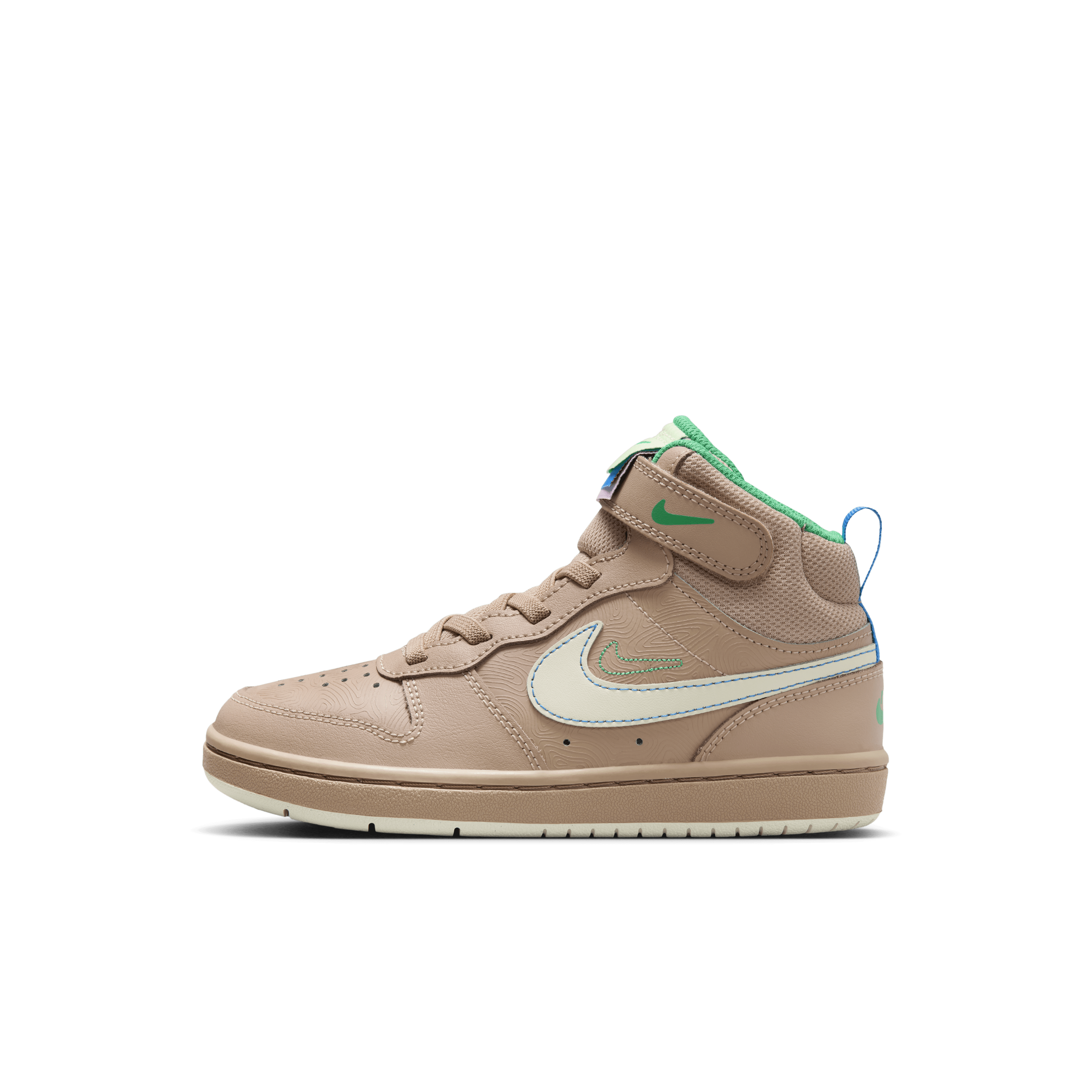 Nike Court Borough Mid 2 SE Little Kids' Shoes