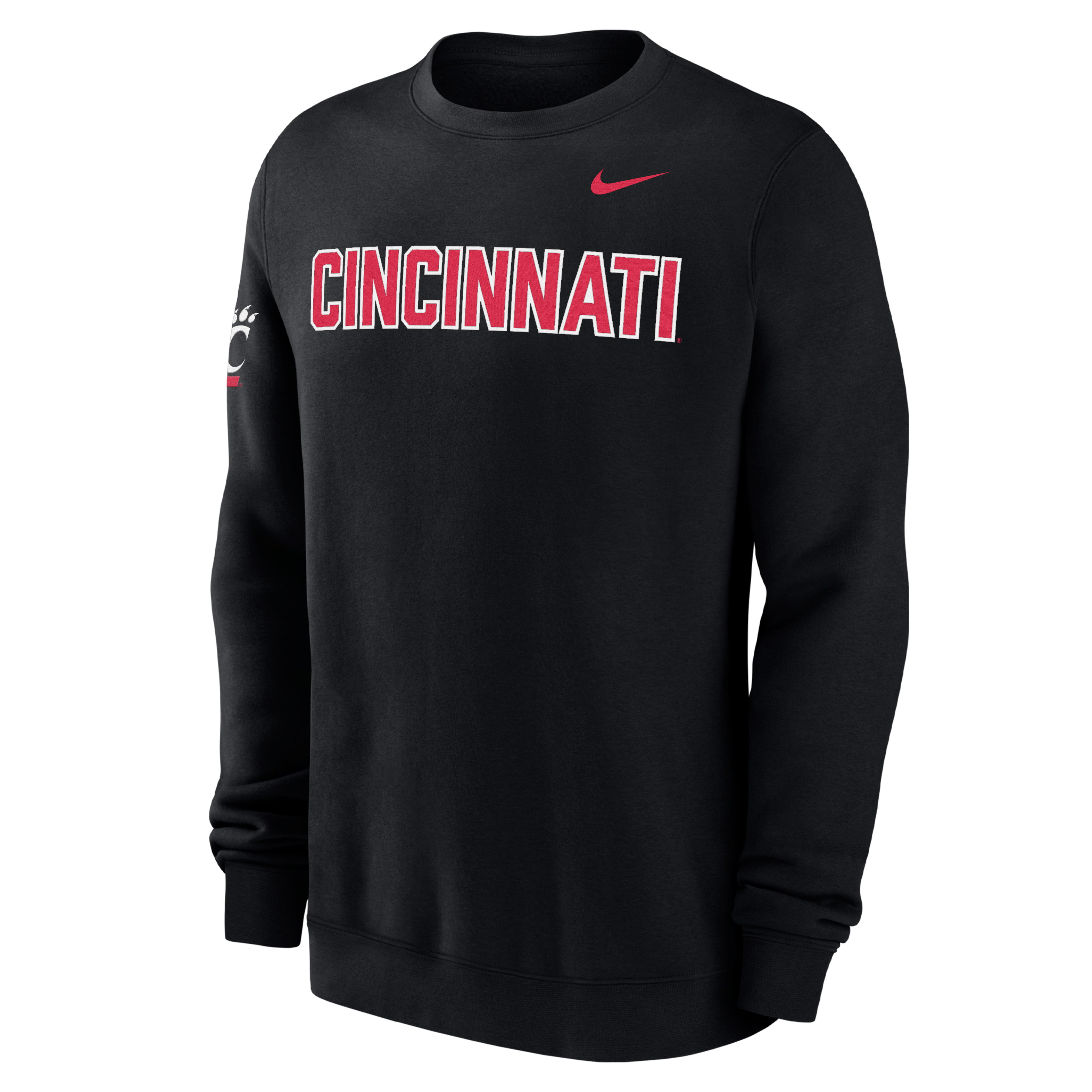 Cincinnati Club Fleece Men's Nike College Crew-Neck Sweatshirt