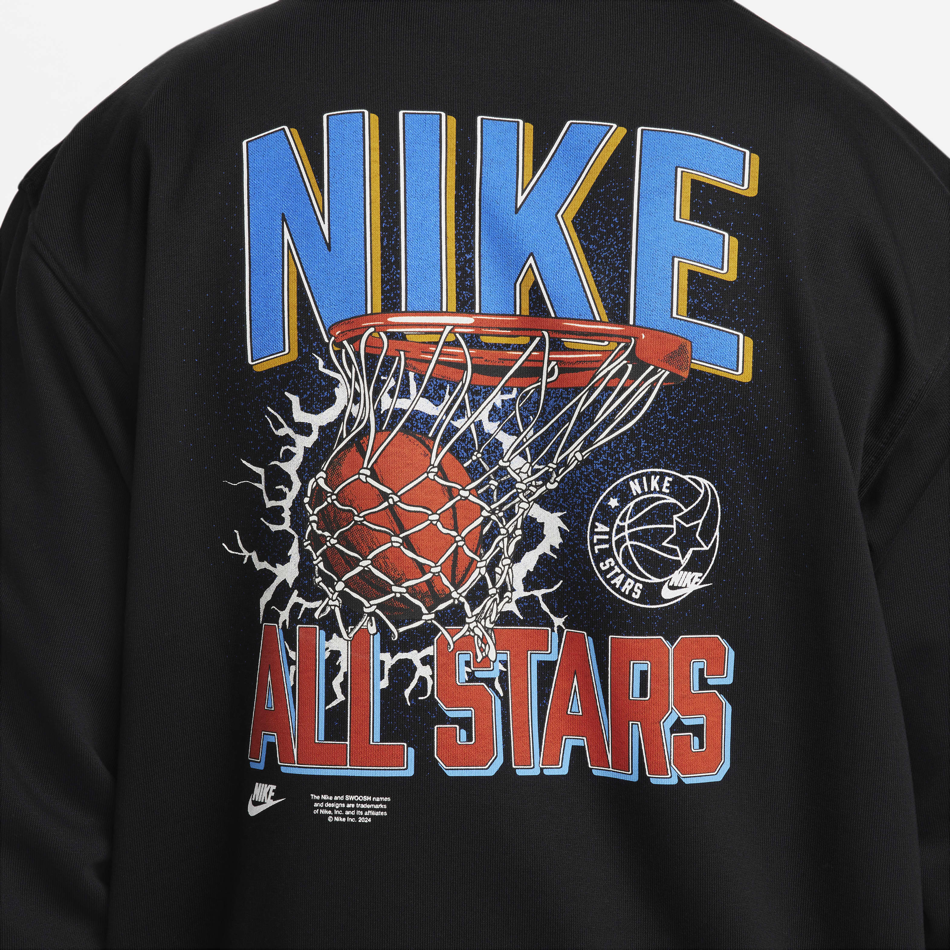 Nike Standard Issue Men's Dri-FIT French Terry Pullover Basketball Hoodie