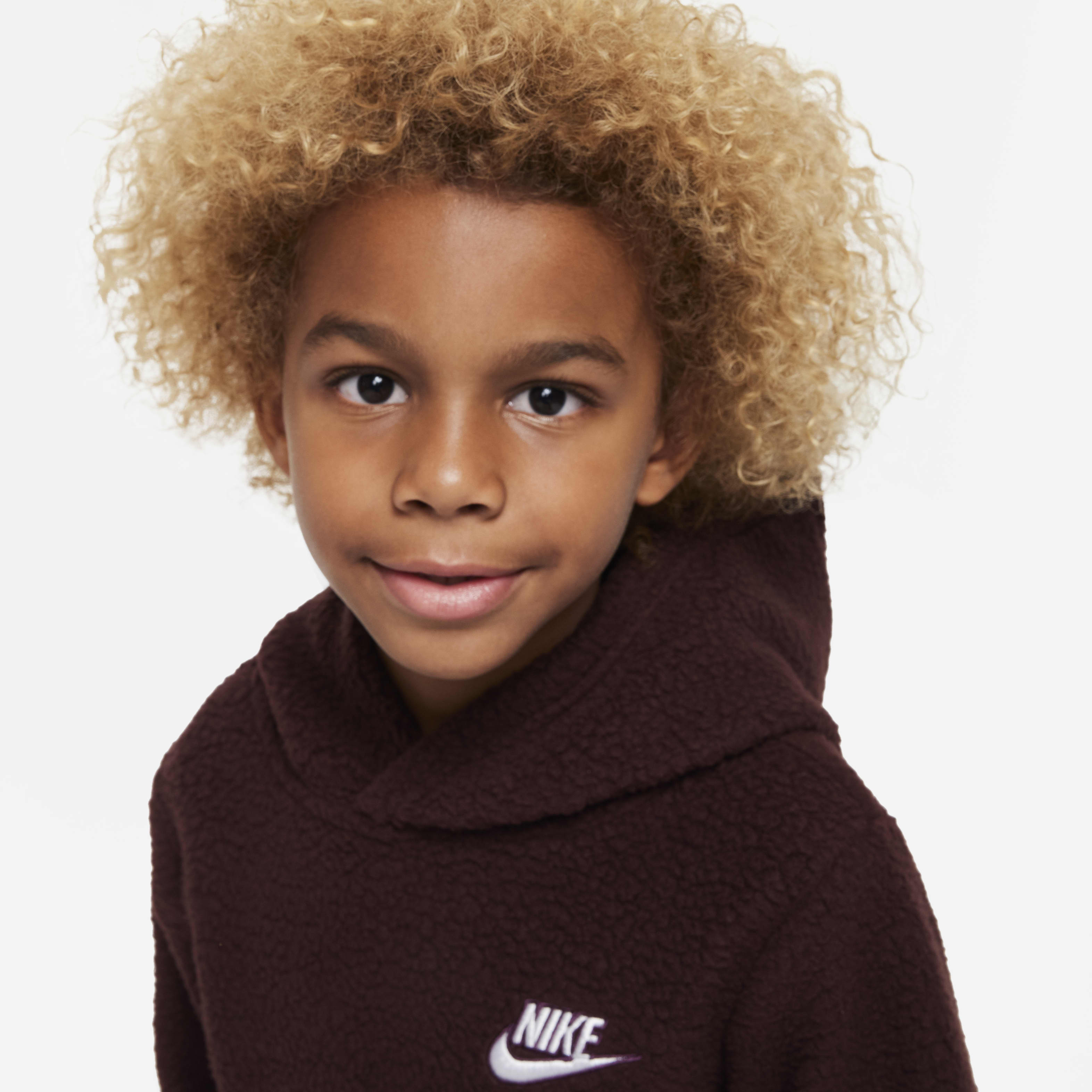 Nike Sportswear Sherpa Pullover Hoodie Toddler